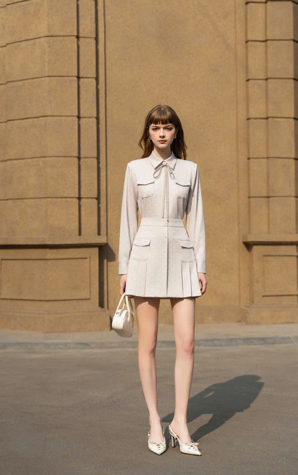 Hemligheten bakom matchande outfits för urbana skolflickor, både eleganta och snygga - Bild 1. Bí quyết phối đồ chuẩn gu nữ sinh thành thị, vừa sang vừa xinh- Ảnh 1.