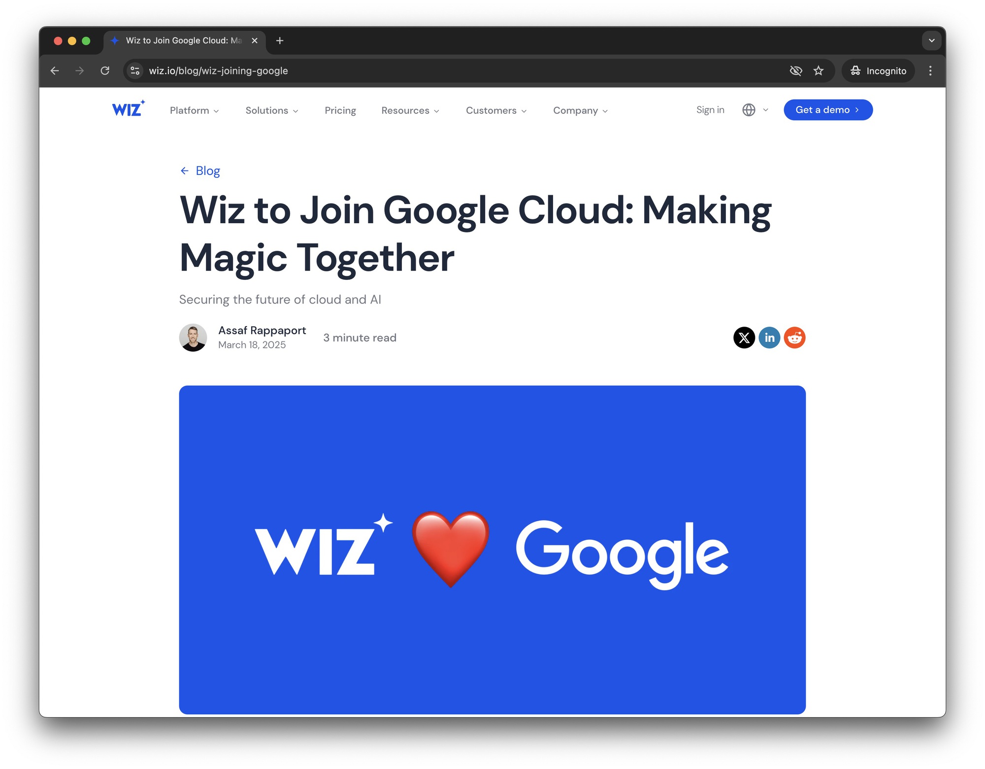 Alphabet thâu tóm Wiz với giá 32 tỷ USD để nâng cao bảo mật đám mây Google - Ảnh 1. Alphabet thâu tóm Wiz với giá 32 tỷ USD - Ảnh 1.