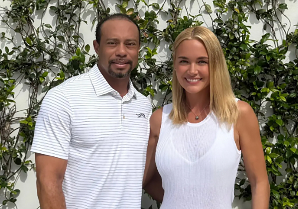 Tiger Woods xác nhận tình cảm với vợ cũ Donald Trump Jr. - Ảnh 1.