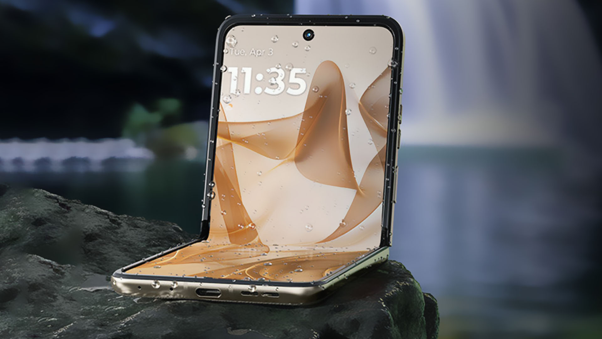 Motorola Razr 60 Ultra phiên bản gỗ độc đáo sắp ra mắt - Ảnh 1. Motorola Razr 60 Ultra phiên bản gỗ độc đáo sắp ra mắt - Ảnh 1.