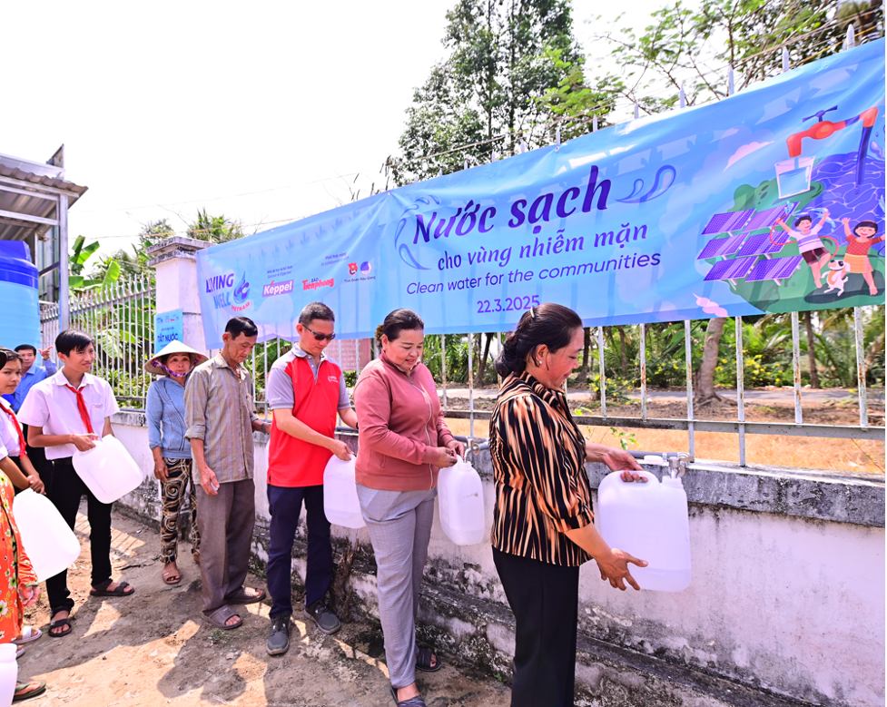Keppel tiếp sức tới người dân Hậu Giang, Sóc Trăng đem nước sạch cho vùng nhiễm mặn- Ảnh 3. Keppel tiếp sức tới người dân Hậu Giang, Sóc Trăng đem nước sạch cho vùng nhiễm mặn- Ảnh 3.