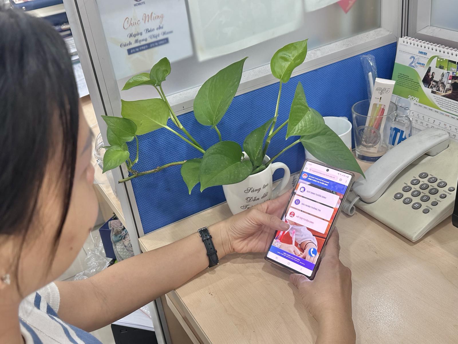 Tuyển sinh đầu cấp: Cảnh báo lừa đảo nhập đường link lạ - Ảnh 2.