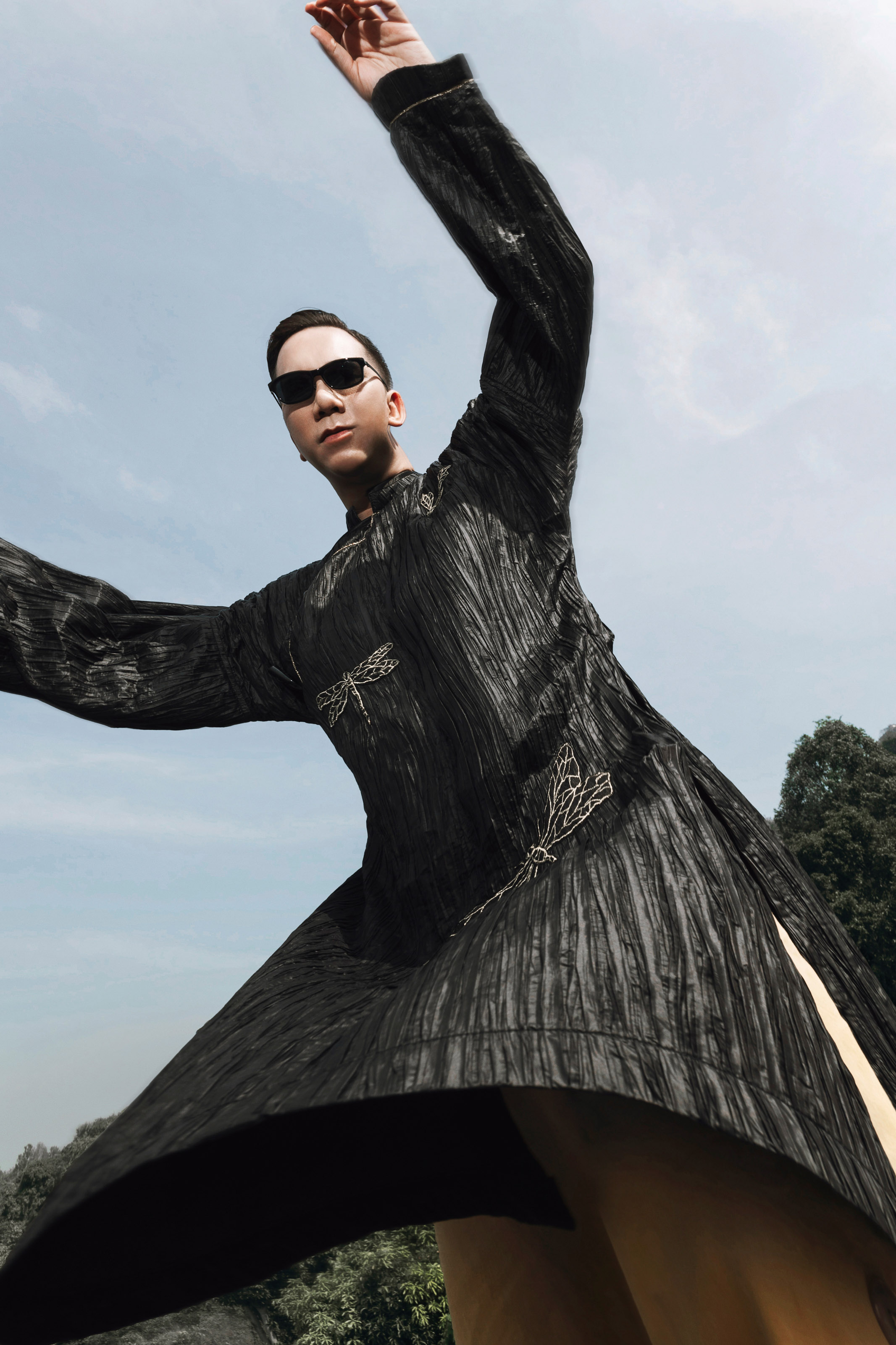 'Áo dài về trên quê hương', nhiếp ảnh gia đưa áo dài vào cuộc sống - Ảnh 13.