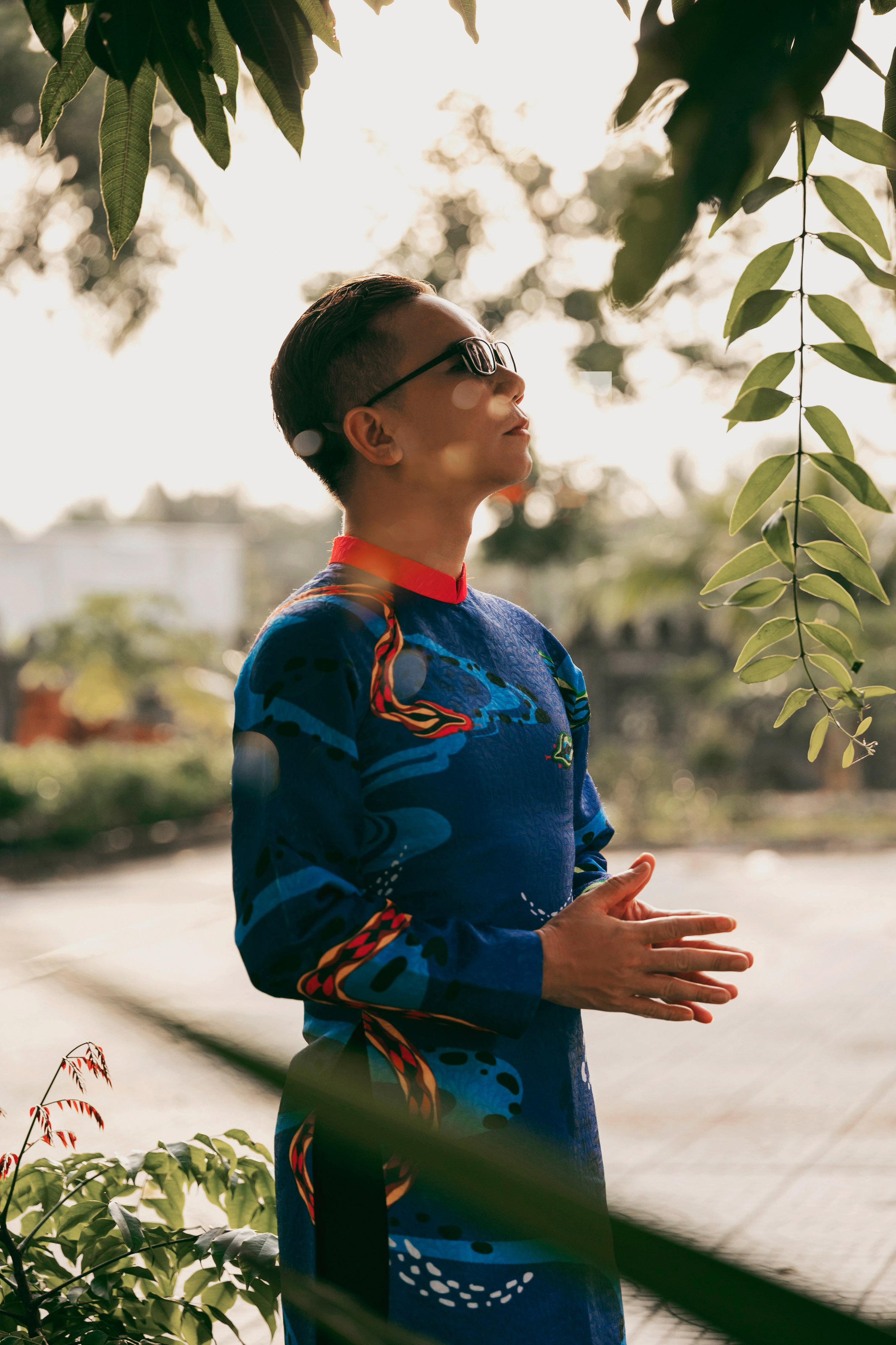 'Áo dài về trên quê hương', nhiếp ảnh gia đưa áo dài vào cuộc sống - Ảnh 8.