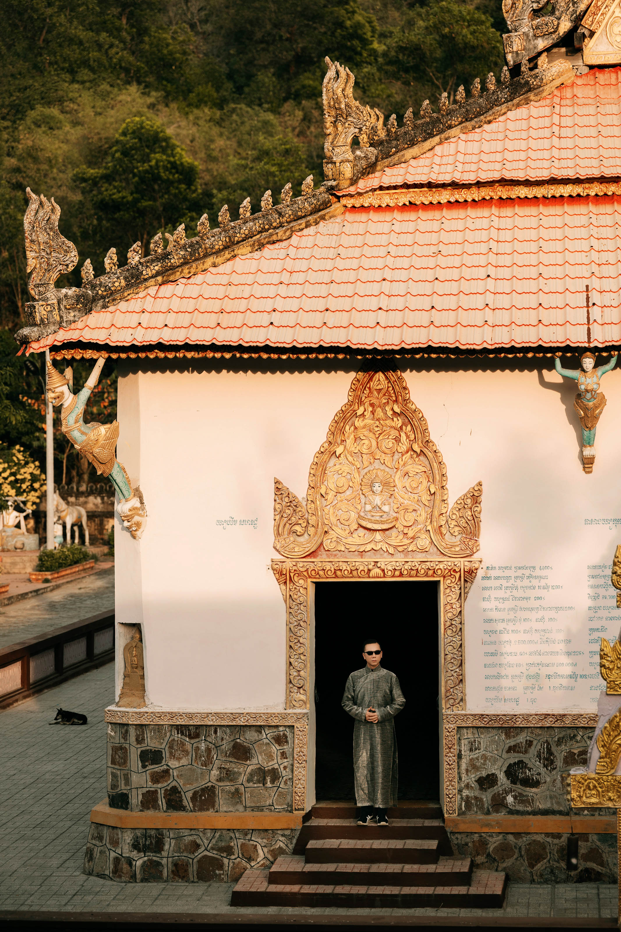 'Áo dài về trên quê hương', nhiếp ảnh gia đưa áo dài vào cuộc sống - Ảnh 12.