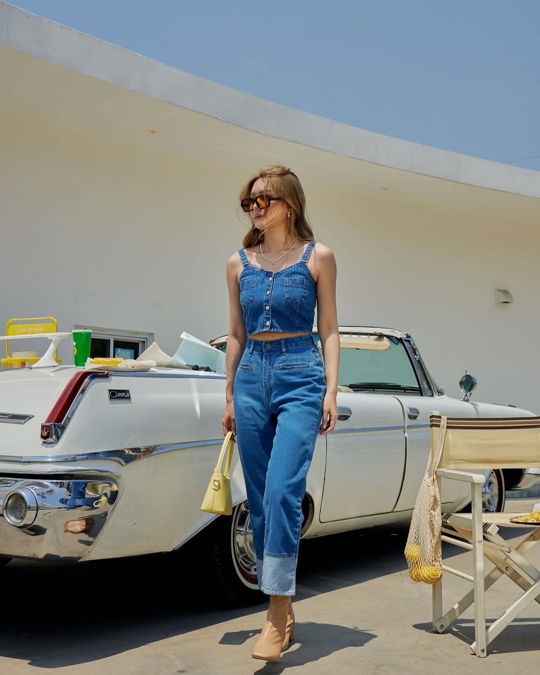 ‘Cháy phố’ ngày hè với trang phục denim on denim cực chất - Ảnh 8.
