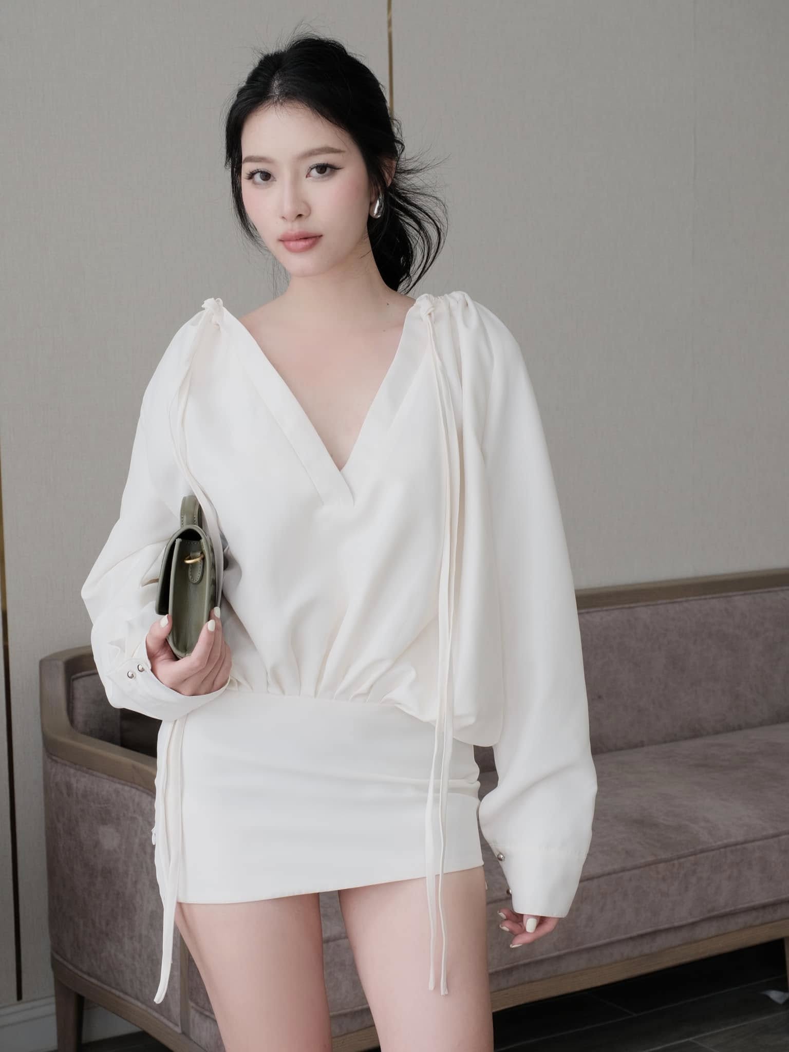 Thanh lịch tuyệt đối với sắc trắng kinh điển - Ảnh 6.