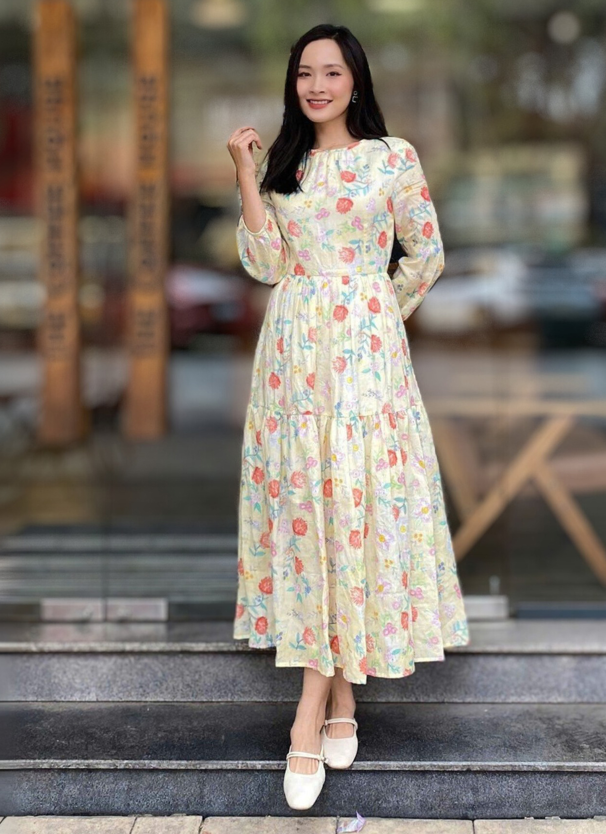 Váy maxi, midi là chiếc váy hè được tìm kiếm nhiều nhất lúc này