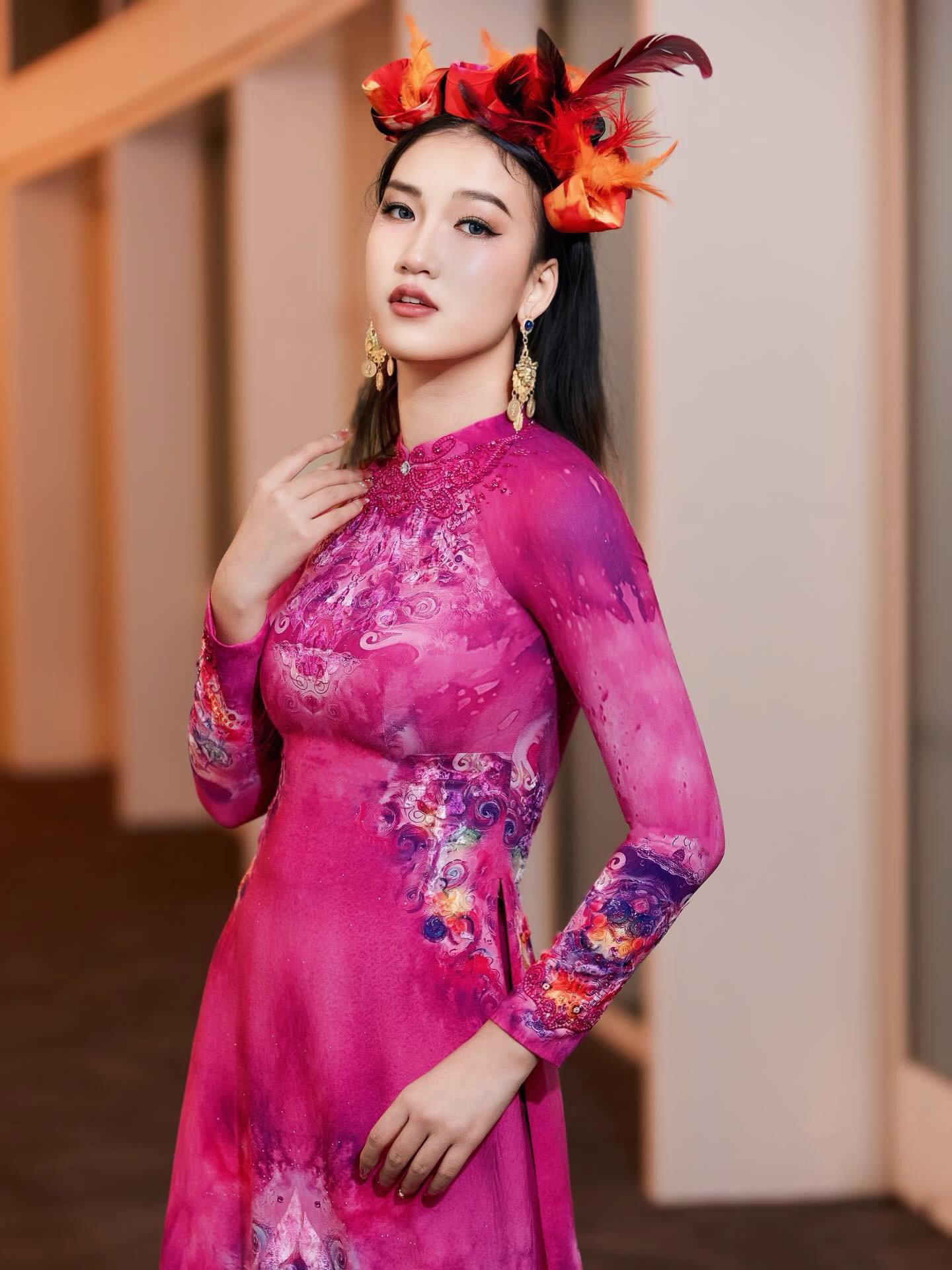 Dàn hoa khôi, á khôi gây chú ý khi 'đổ bộ' Hoa hậu Sinh viên Việt Nam - Ảnh 1.