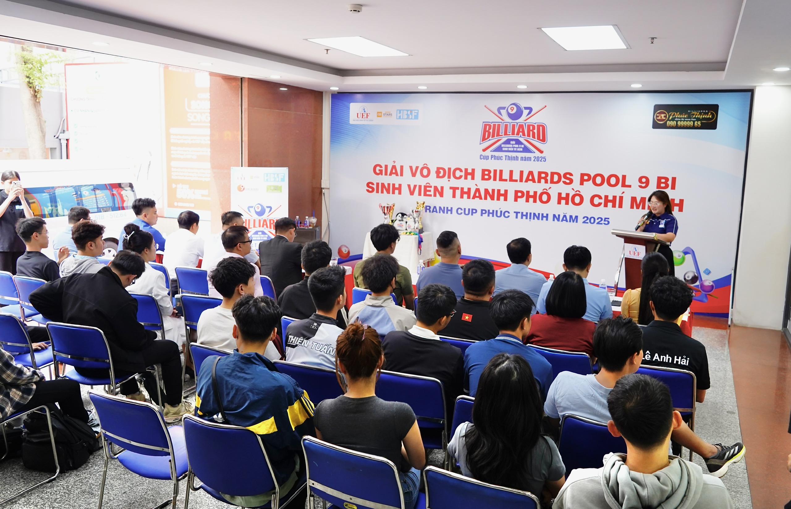 Giải billiards pool hấp dẫn dành cho sinh viên tại TP.HCM- Ảnh 1.