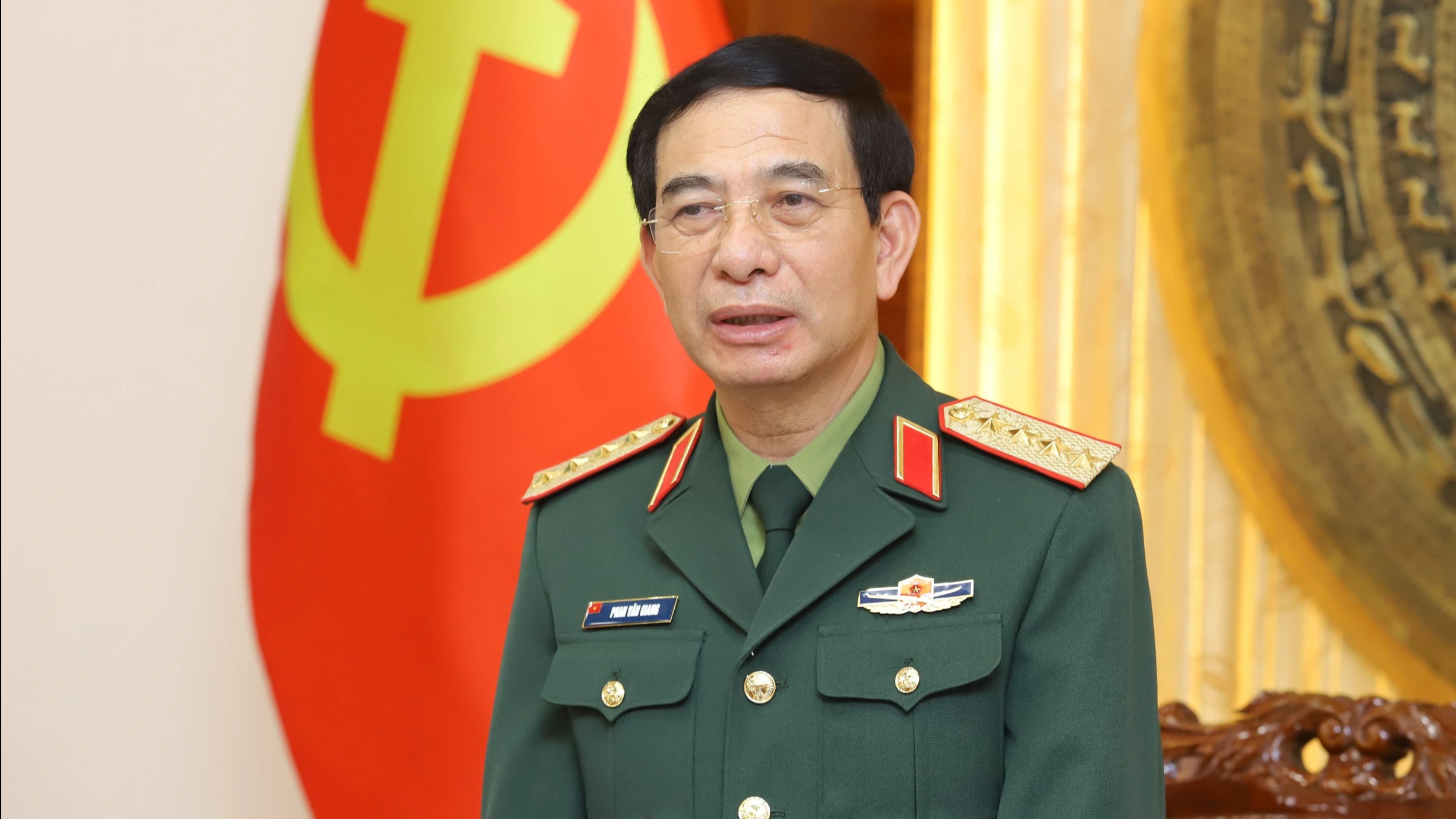 Bộ trưởng Bộ Quốc phòng Phan Văn Giang làm việc tại Thanh Hóa- Ảnh 2. Bộ trưởng Bộ Quốc phòng Phan Văn Giang làm việc tại Thanh Hóa- Ảnh 2.