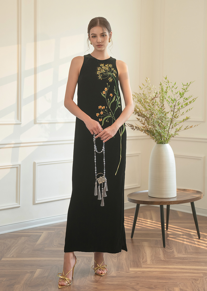 Wear a graceful, gentle and individual straight dress - Photo 7. Diện đầm suông thanh thoát, dịu dàng mà cá tính- Ảnh 7.