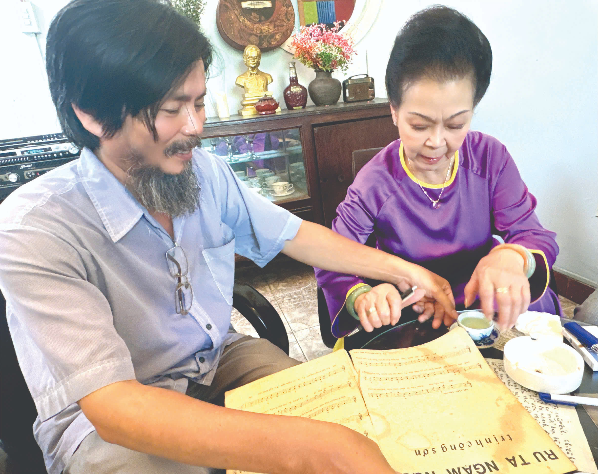 Lắng đọng hình ảnh ca sĩ Khánh Ly thăm nhà xưa của nhạc sĩ Trịnh Công Sơn- Ảnh 4.