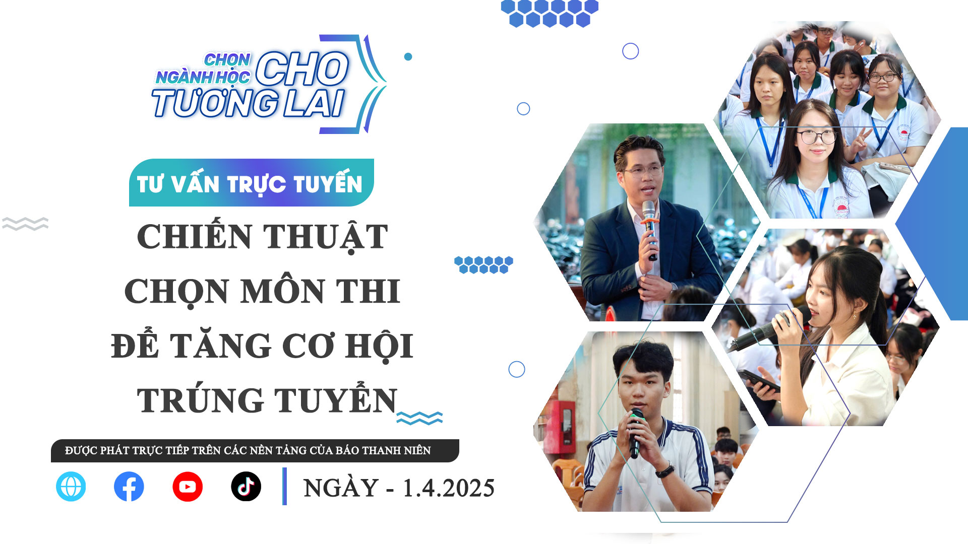 TƯ VẤN TRỰC TUYẾN: Chiến thuật chọn môn thi để tăng cơ hội trúng tuyển - Ảnh 1.