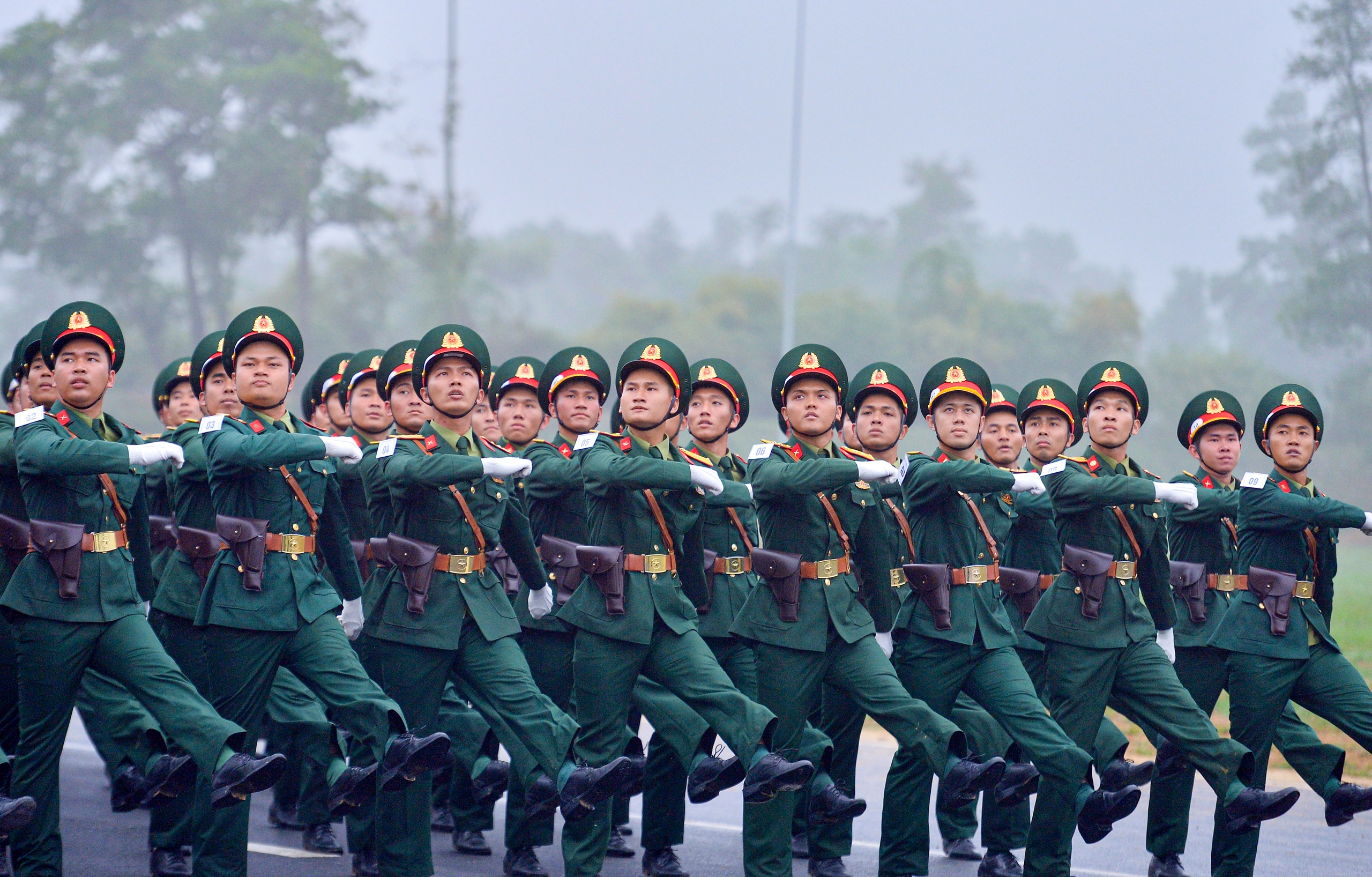 Hàng nghìn chiến sĩ hợp luyện diễu binh, diễu hành kỷ niệm 50 năm Ngày giải phóng miền Nam- Ảnh 16.