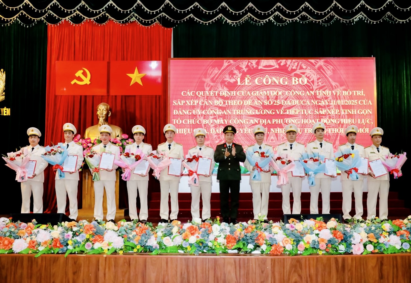 Hưng Yên tăng cường hơn 400 công an cấp huyện về cấp xã- Ảnh 1. Hưng Yên tăng cường hơn 400 công an cấp huyện về cấp xã- Ảnh 1.