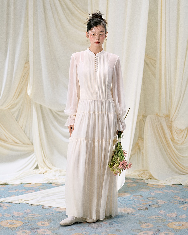 Minimalistische zomer maxi-jurk, koel als de wind - Foto 10. Váy maxi hè tối giản, mát dịu như làn gió- Ảnh 10.