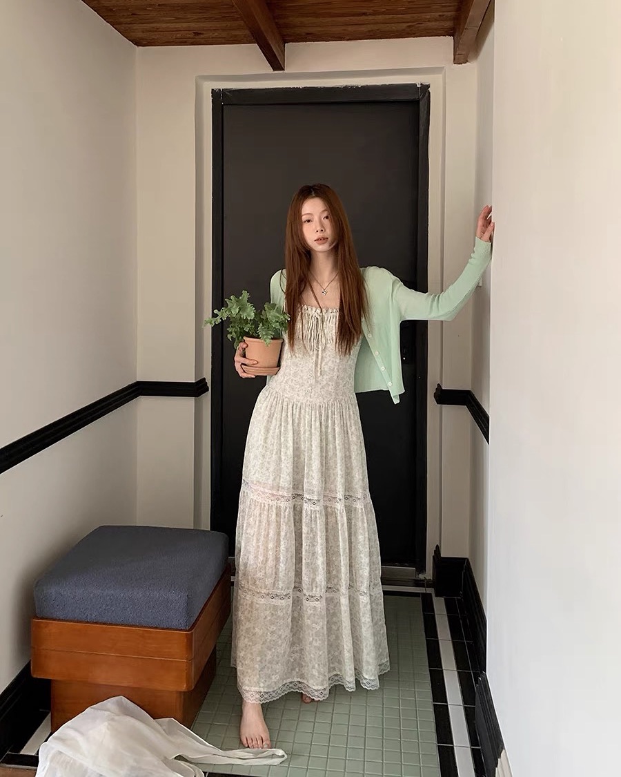 Minimalistische zomer maxi-jurk, koel als de wind - Foto 11. Váy maxi hè tối giản, mát dịu như làn gió- Ảnh 11.