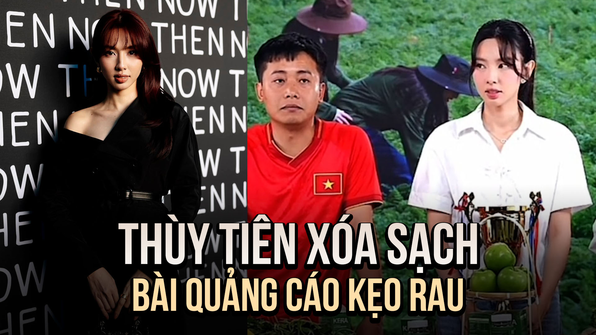 Thùy Tiên có động thái lạ, xóa sạch bài quảng cáo kẹo rau hợp tác với Quang Linh Vlogs - Ảnh 1.