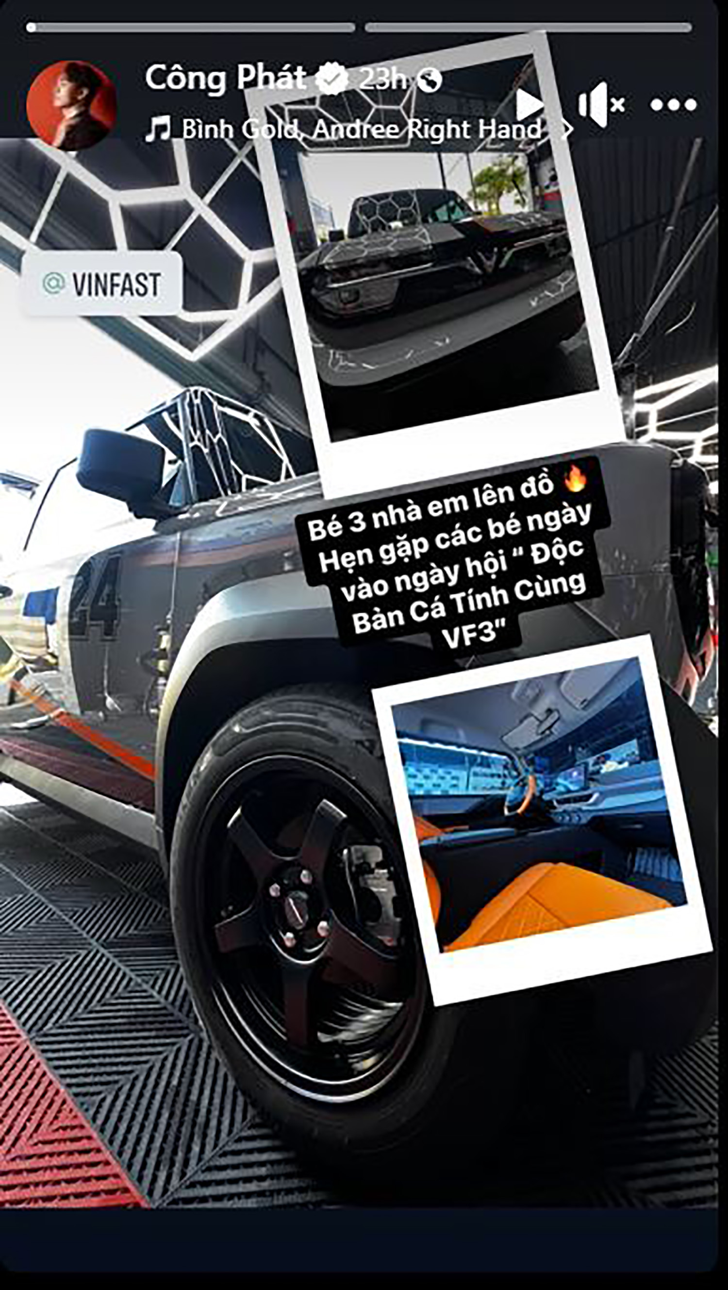 Chủ xe gấp rút tân trang xế cưng, háo hức chờ ngày thi ‘hoa hậu’ VF 3 - Ảnh 2. Chủ xe gấp rút tân trang xế cưng, háo hức chờ ngày thi ‘hoa hậu’ VF 3 - Ảnh 2.