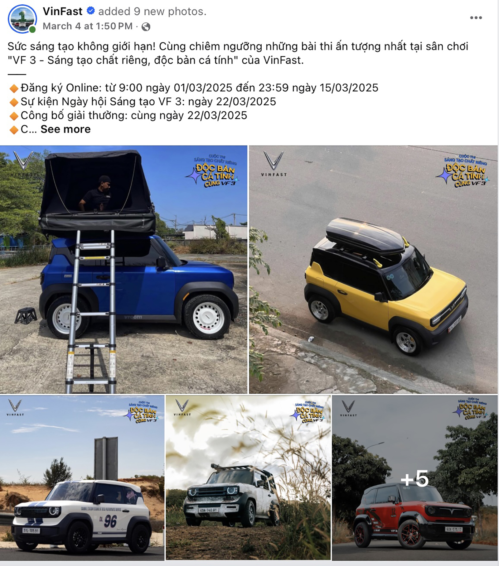 Chủ xe gấp rút tân trang xế cưng, háo hức chờ ngày thi ‘hoa hậu’ VF 3 - Ảnh 3. Chủ xe gấp rút tân trang xế cưng, háo hức chờ ngày thi ‘hoa hậu’ VF 3 - Ảnh 3.