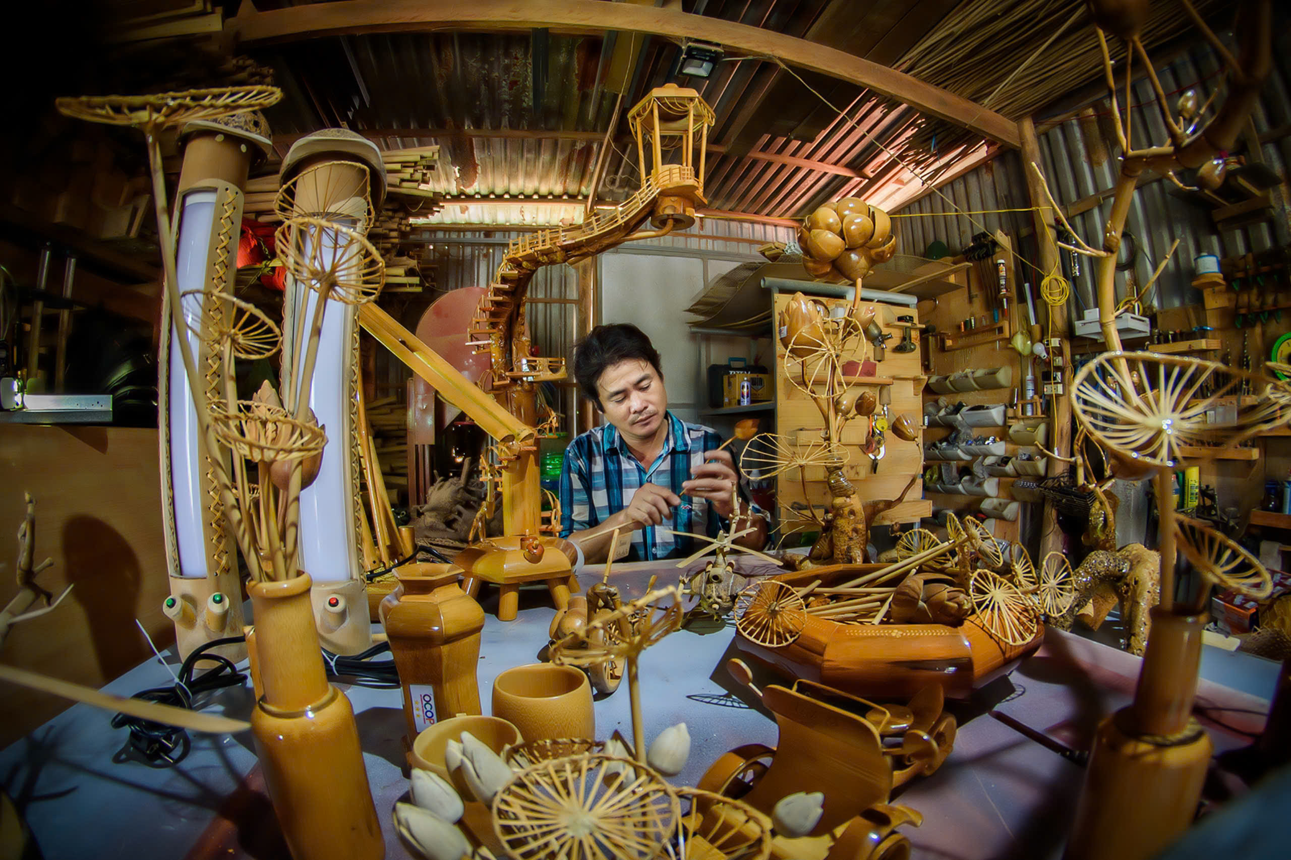 Sản phẩm thủ công mỹ nghệ độc đáo