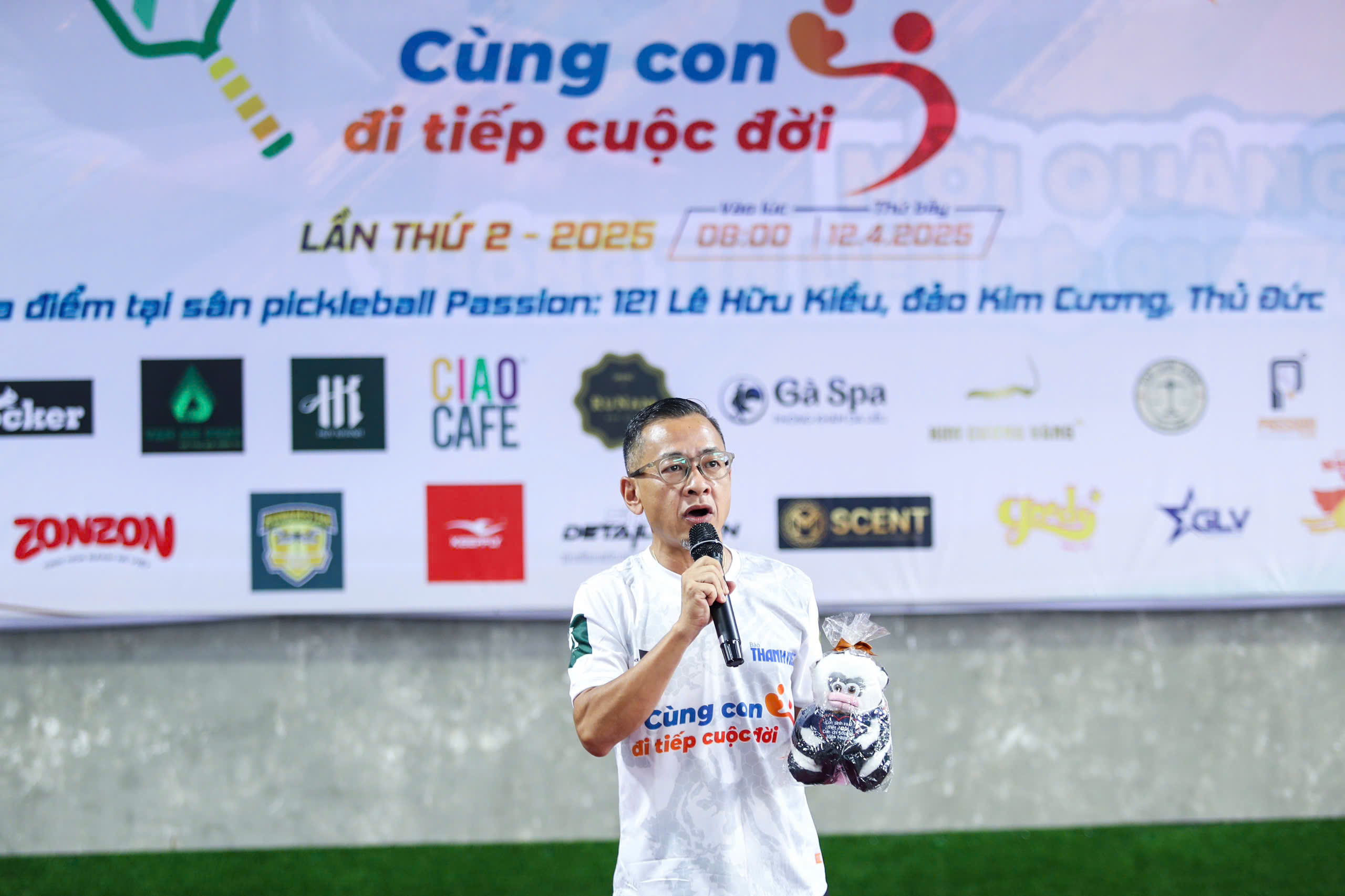 Trao 110 triệu đồng tại giải pickleball 'Cùng con đi tiếp cuộc đời'- Ảnh 7.