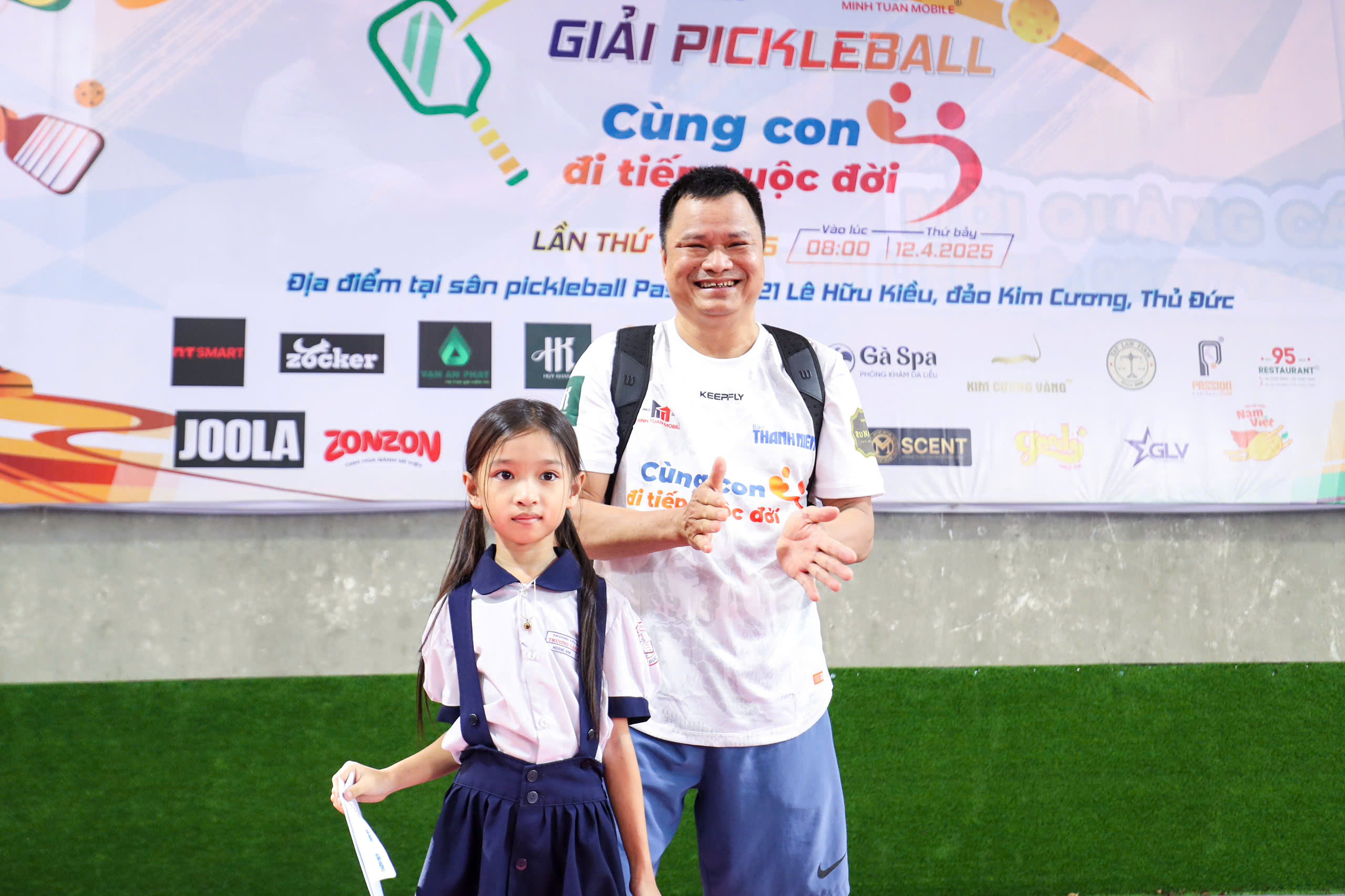 Trao 110 triệu đồng tại giải pickleball 'Cùng con đi tiếp cuộc đời'- Ảnh 9.
