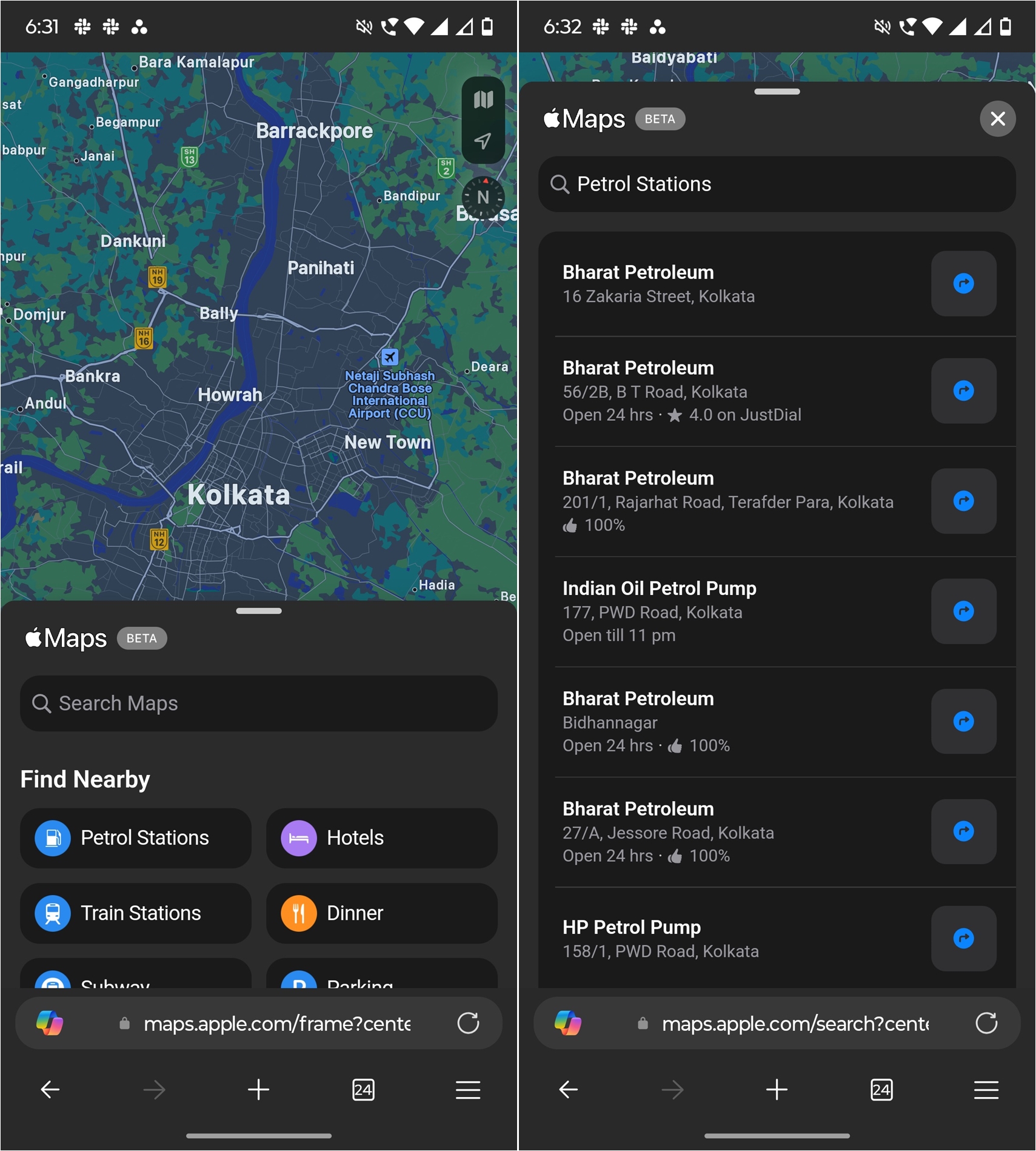 Apple Maps bất ngờ ' vượt rào ' sang Android qua trình duyệt web - Ảnh 1.