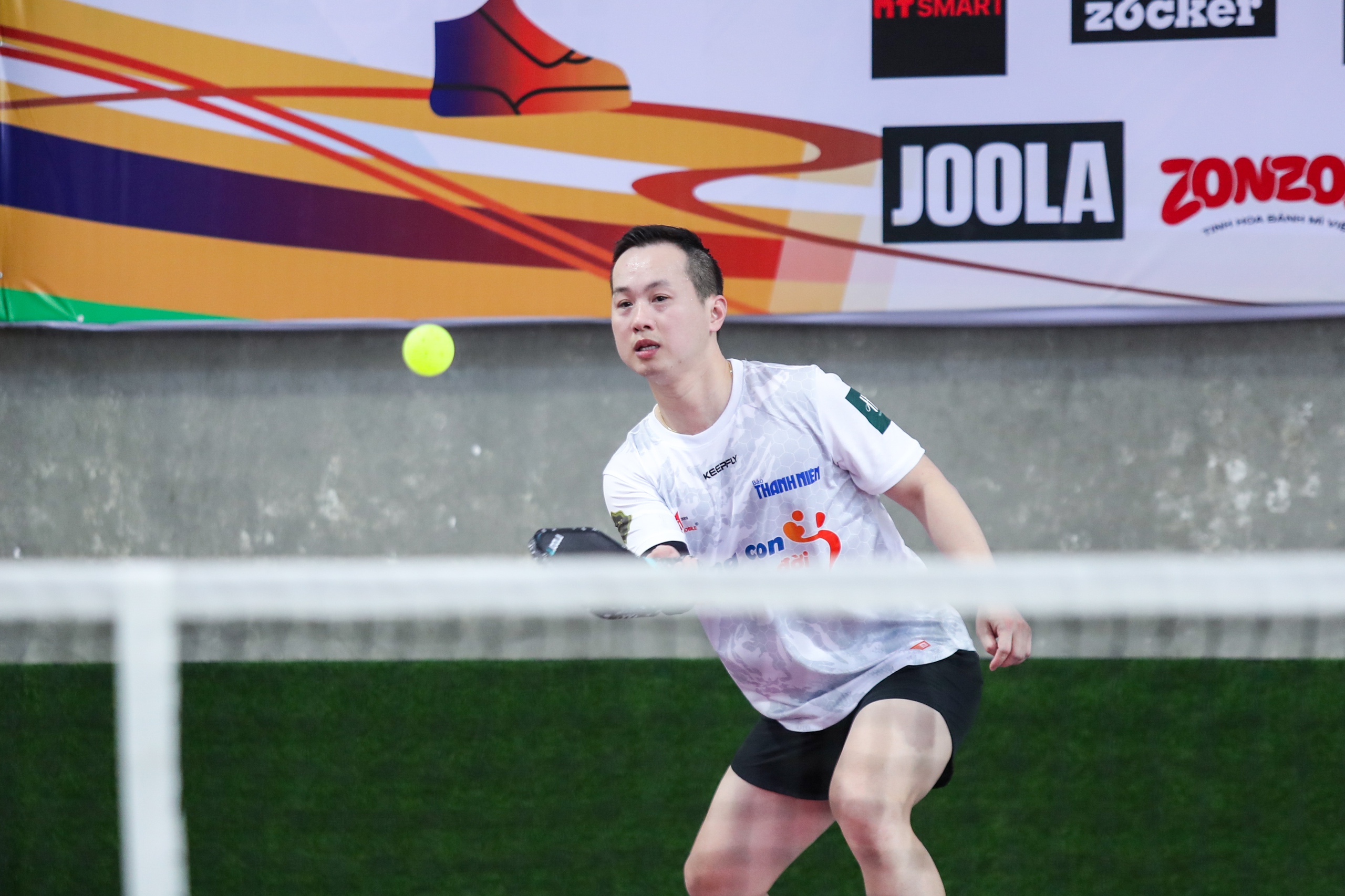 Những khoảnh khắc cảm xúc tại giải pickleball 'Cùng con đi tiếp cuộc đời'- Ảnh 8. Những khoảnh khắc cảm xúc tại giải pickleball 'Cùng con đi tiếp cuộc đời'- Ảnh 8.