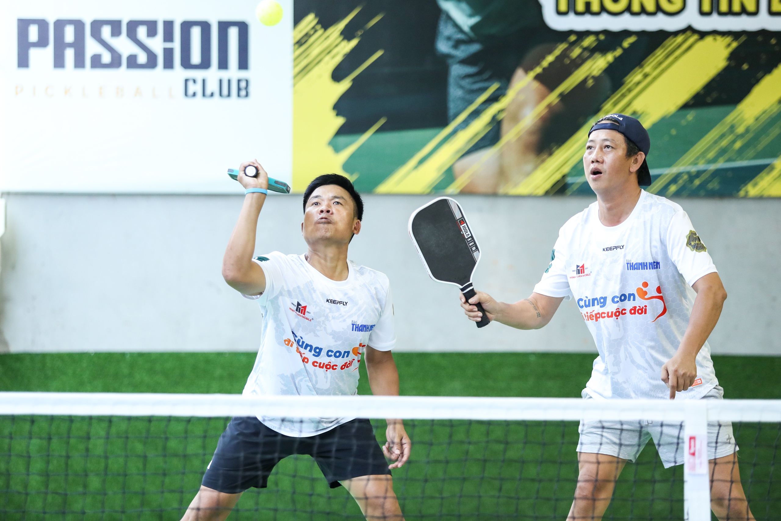 Những khoảnh khắc cảm xúc tại giải pickleball 'Cùng con đi tiếp cuộc đời'- Ảnh 13. Những khoảnh khắc cảm xúc tại giải pickleball 'Cùng con đi tiếp cuộc đời'- Ảnh 13.