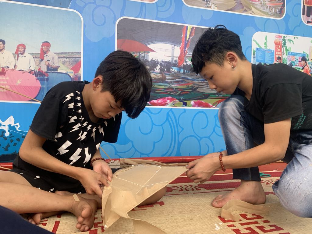 Lễ hội thả diều Bá Dương Nội di sản văn hóa phi vật thể quốc gia - Ảnh 5.