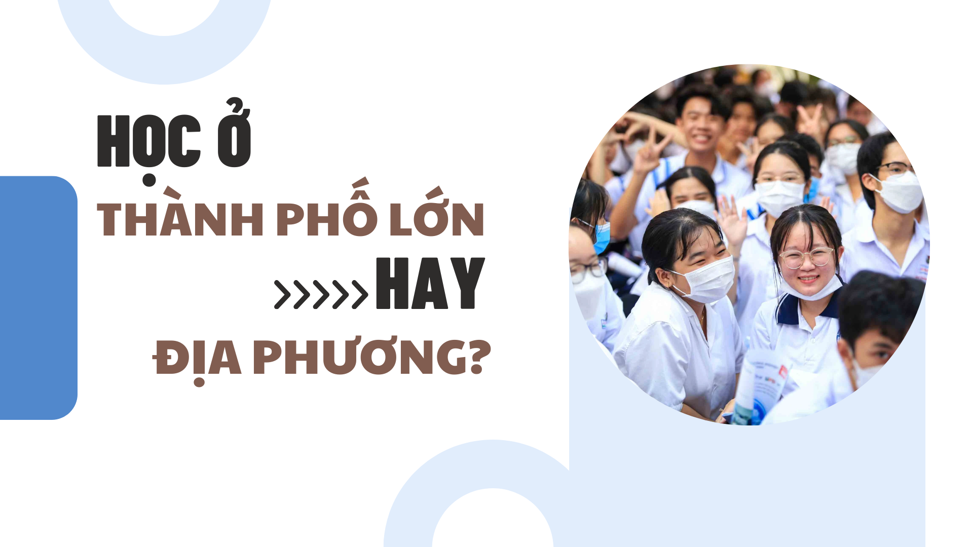 Chọn ngành học cho tương lai: Học ở thành phố lớn hay địa phương? - Ảnh 1. Chọn ngành học cho tương lai: Học ở thành phố lớn hay địa phương? - Ảnh 1.
