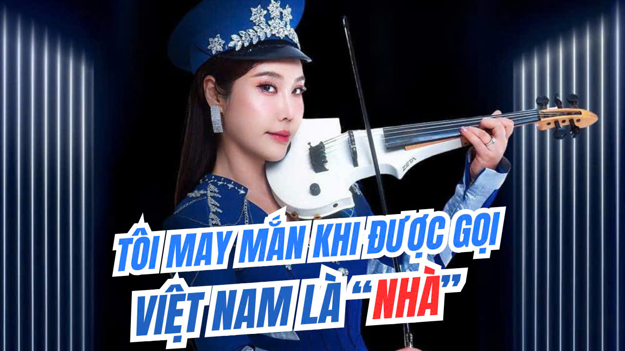 Nghệ sĩ violin Hàn Quốc JMI KO: Tôi may mắn khi được gọi Việt Nam là 'nhà'- Ảnh 1. Nghệ sĩ violin Hàn Quốc JMI KO: Tôi may mắn khi được gọi Việt Nam là 'nhà'- Ảnh 1.