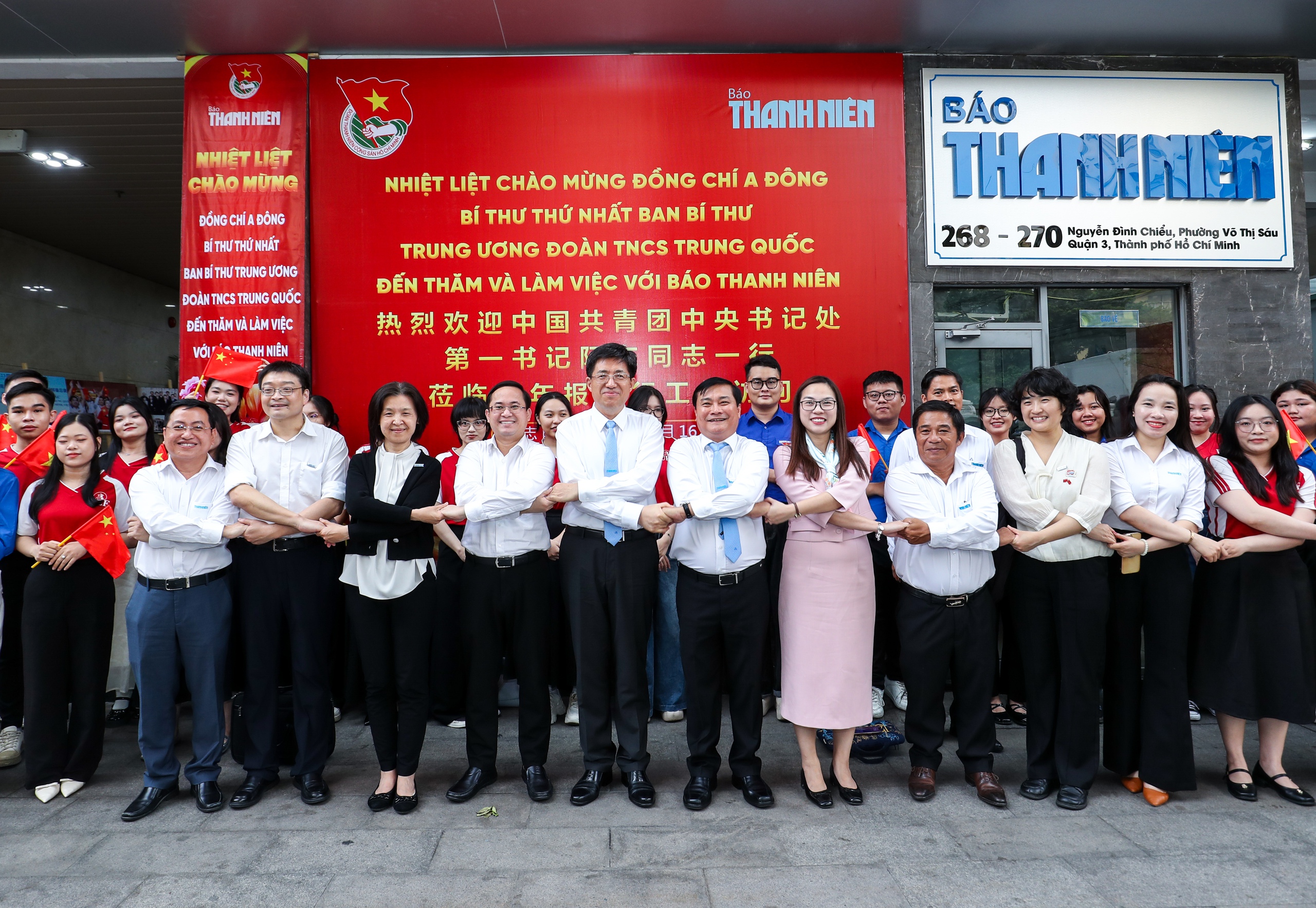 Đoàn đại biểu cấp cao T.Ư Đoàn TNCS Trung Quốc thăm Báo Thanh Niên- Ảnh 3. Đoàn đại biểu cấp cao T.Ư Đoàn TNCS Trung Quốc thăm Báo Thanh Niên- Ảnh 3.