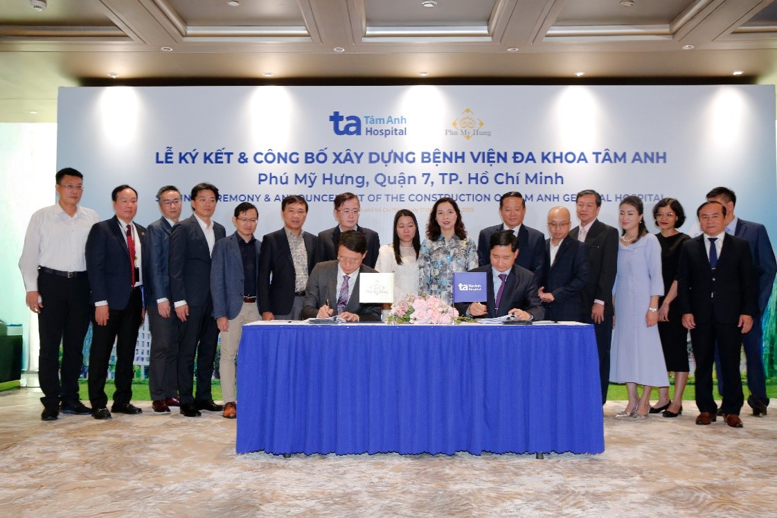 Công bố xây dựng Bệnh viện Đa khoa Tâm Anh tại Phú Mỹ Hưng- Ảnh 1. Công bố xây dựng Bệnh viện Đa khoa Tâm Anh tại Phú Mỹ Hưng- Ảnh 1.