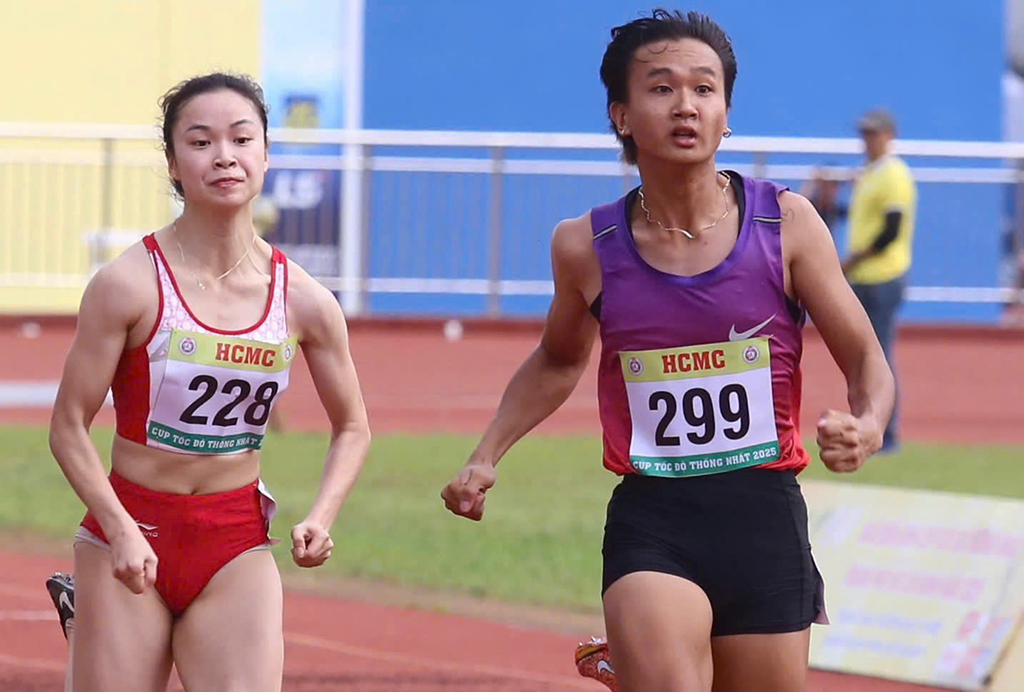 កំពុងស្វែងរកម្ចាស់ក្សត្រីល្បឿនរបស់វៀតណាមក្នុងវិស័យអត្តពលកម្មយ៉ាងអស់សង្ឃឹម - រូបថតទី 1។ Đỏ mắt tìm nữ hoàng tốc độ điền kinh Việt Nam- Ảnh 1.