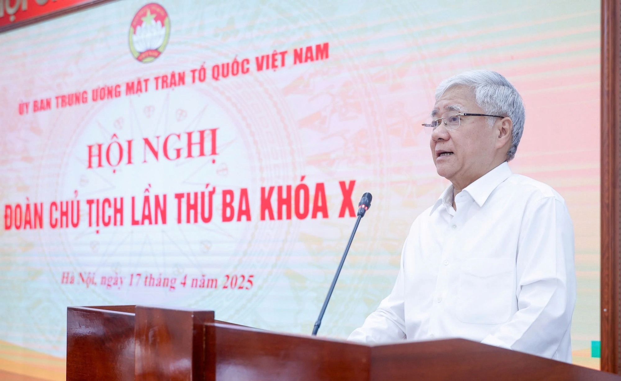 MTTQ Việt Nam ho&agrave;n th&agrave;nh sắp xếp c&aacute;c tổ chức, hội quần ch&uacute;ng trước ng&agrave;y 15.7 - Ảnh 1.