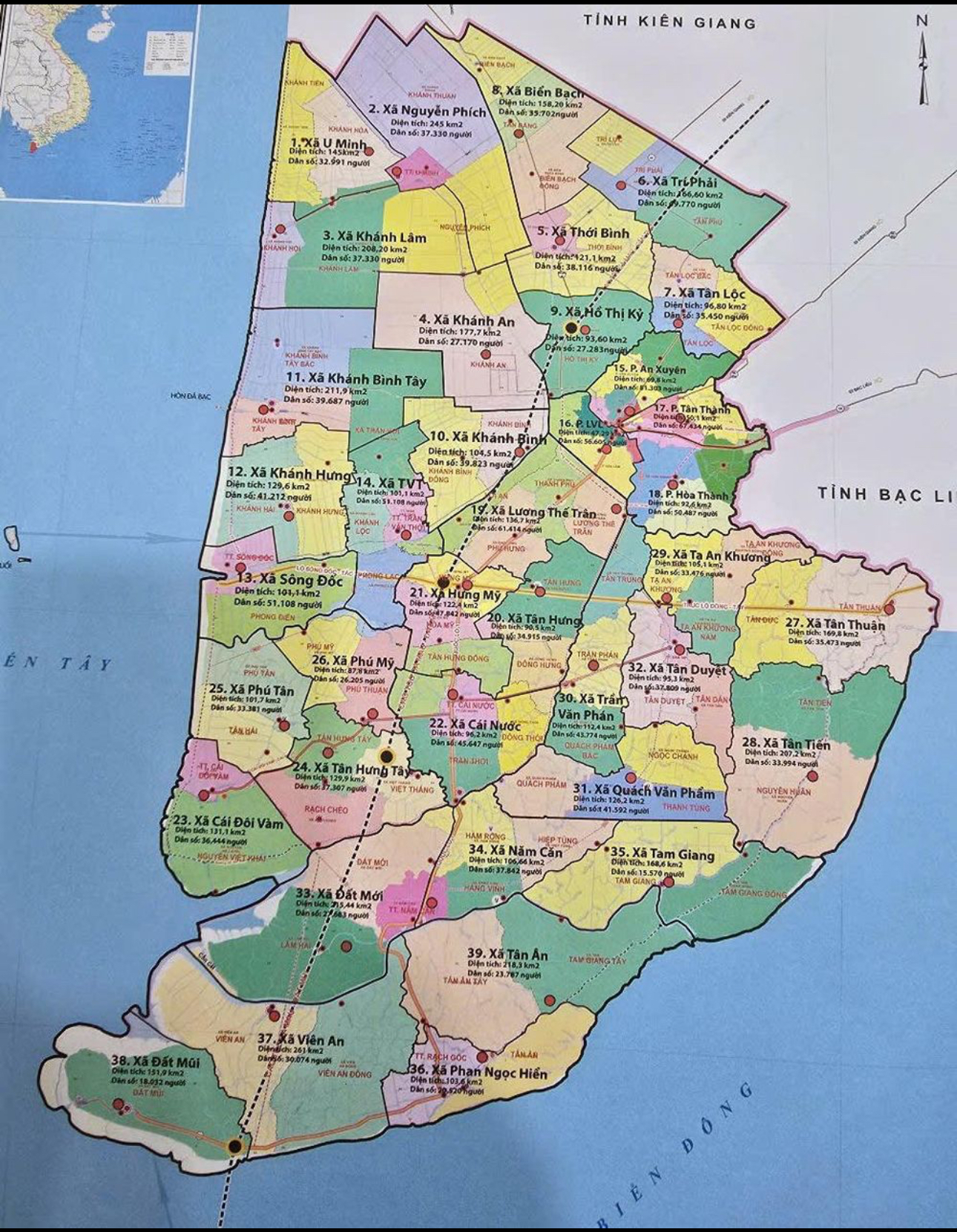 Cà Mau sắp xếp đơn vị hành chính cấp xã: Giữ nguyên chính sách đặc thù - Ảnh 1. Cà Mau sắp xếp đơn vị hành chính cấp xã: Giữ nguyên chính sách đặc thù - Ảnh 1.