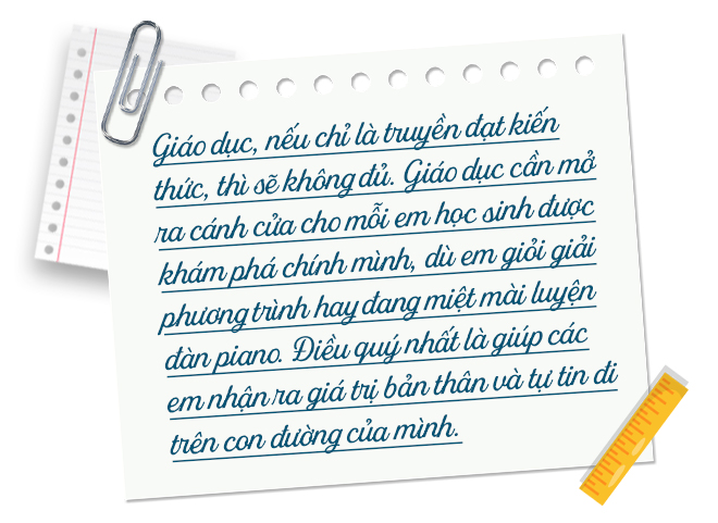 កុំវិនិច្ឆ័យសិស្សតែតាមចំណាត់ថ្នាក់៖ ការអប់រំបែបរួមនៅ Viet Nhat - រូបថតទី 12។ Đừng chỉ đánh giá học sinh qua điểm số: Giáo dục toàn diện tại Việt Nhật - Ảnh 12.