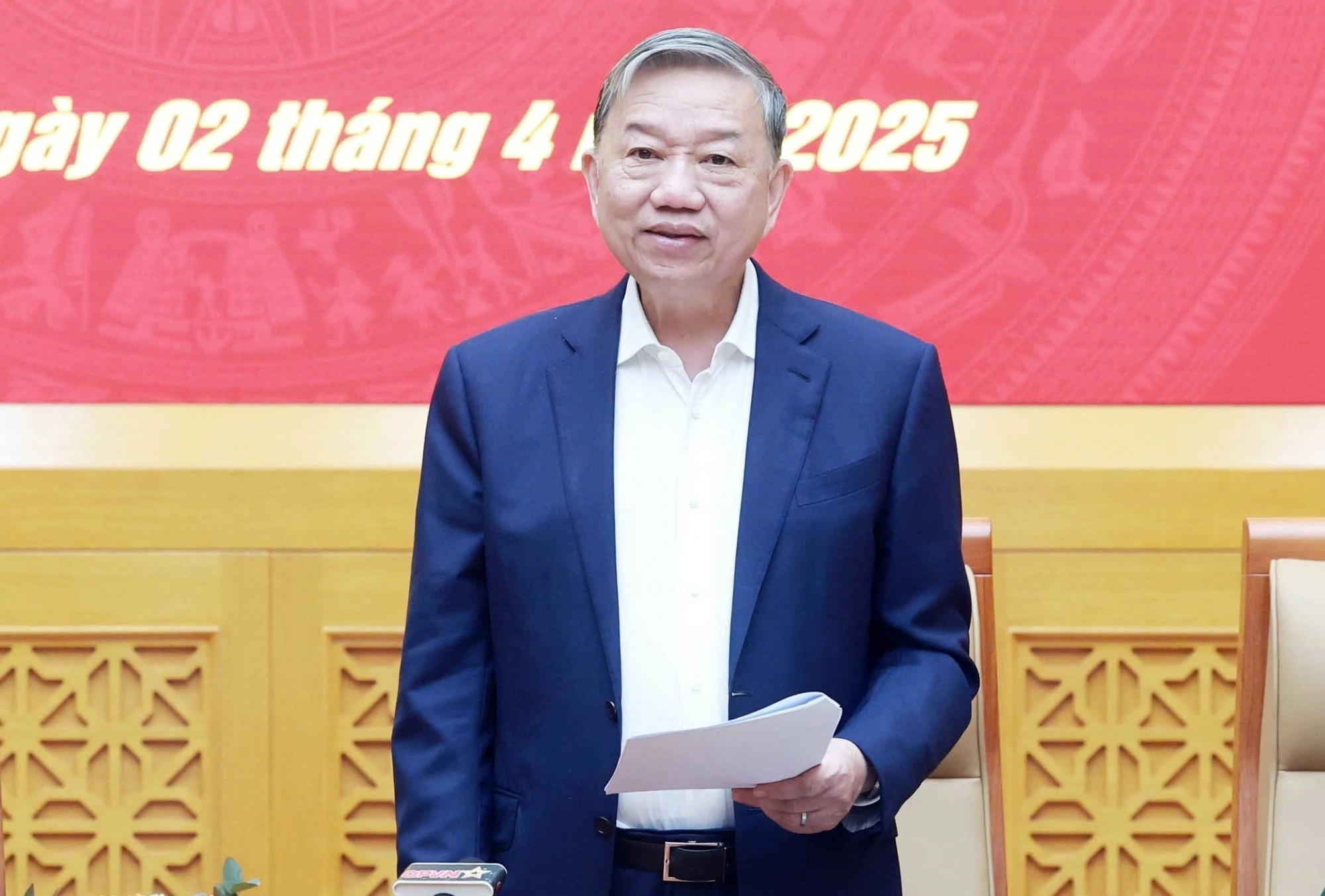 Tổng Bí thư nhận xét dự thảo đề án về tổ chức quân sự địa phương - Ảnh 2.