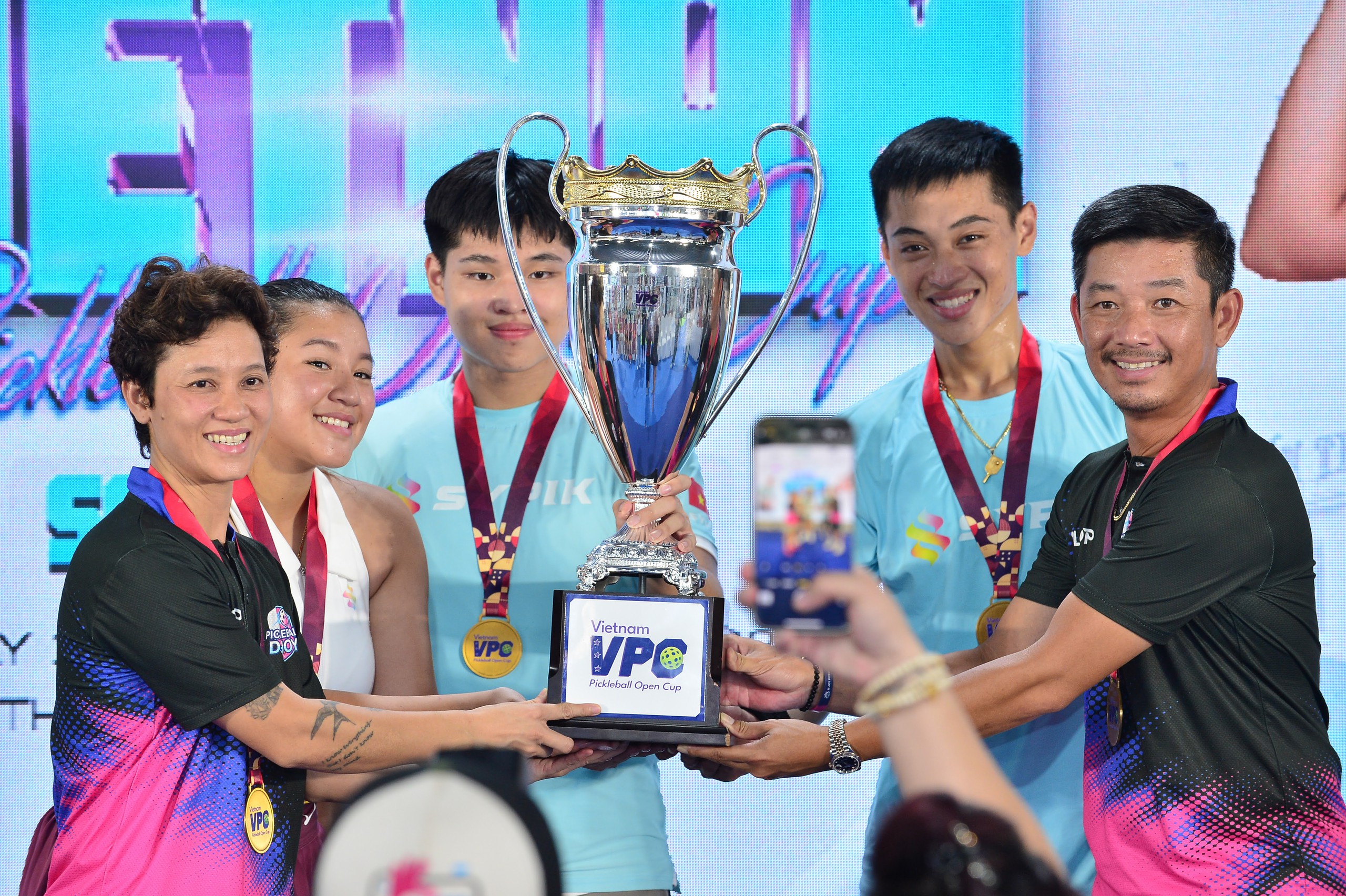 'Tượng đài' quần vợt Việt Nam xuất sắc đăng quang giải pickleball tiền thưởng lớn- Ảnh 2. 'Tượng đài' quần vợt Việt Nam xuất sắc đăng quang giải pickleball tiền thưởng lớn- Ảnh 2.