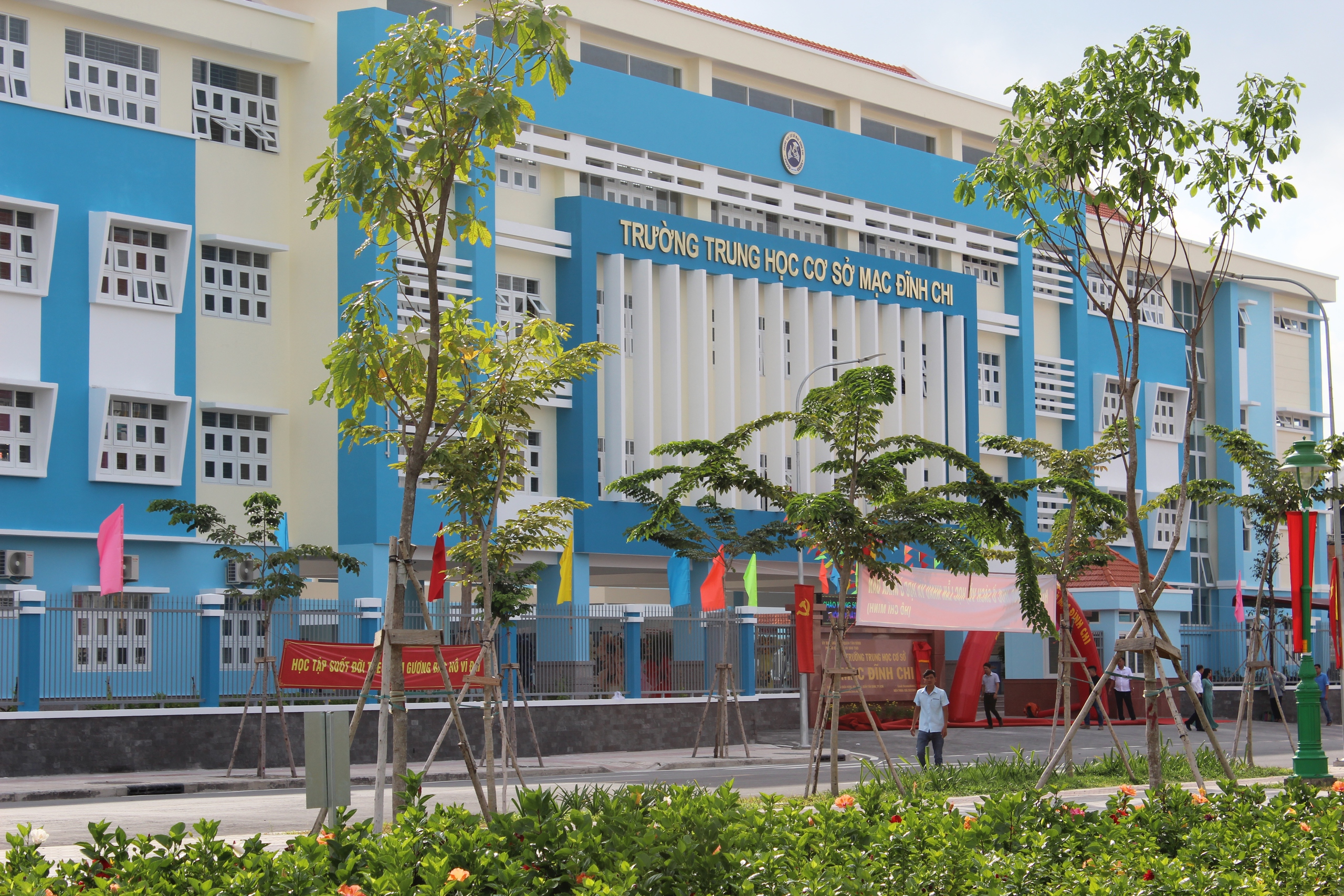 Bên trong 3 trường học hàng trăm tỉ đồng mới khánh thành ở quận Tân Bình, TP.HCM - Ảnh 11.