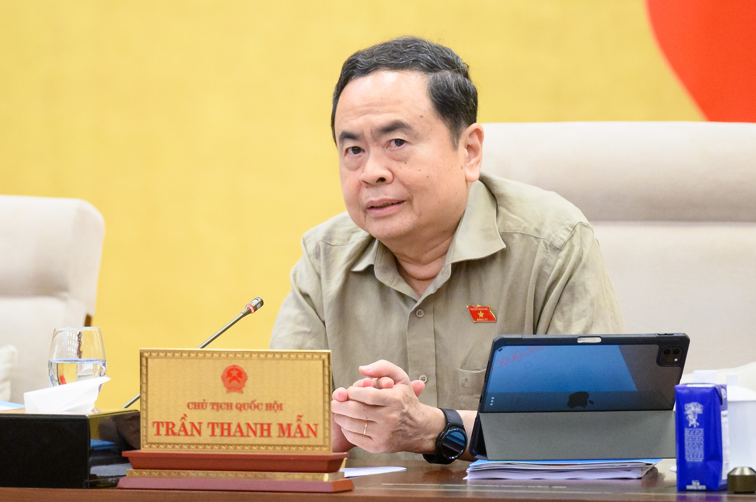 Chủ tịch Quốc hội: 'Lo lắng hiện nay là nợ xấu tăng cao' - Ảnh 1.