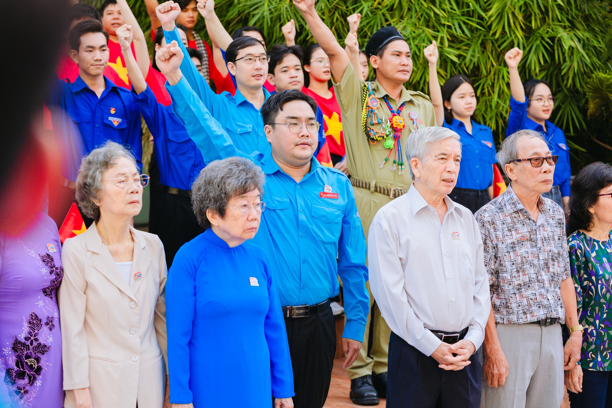 Hòa bình đẹp lắm!: Lễ chào cờ đặc biệt - Ảnh 4.