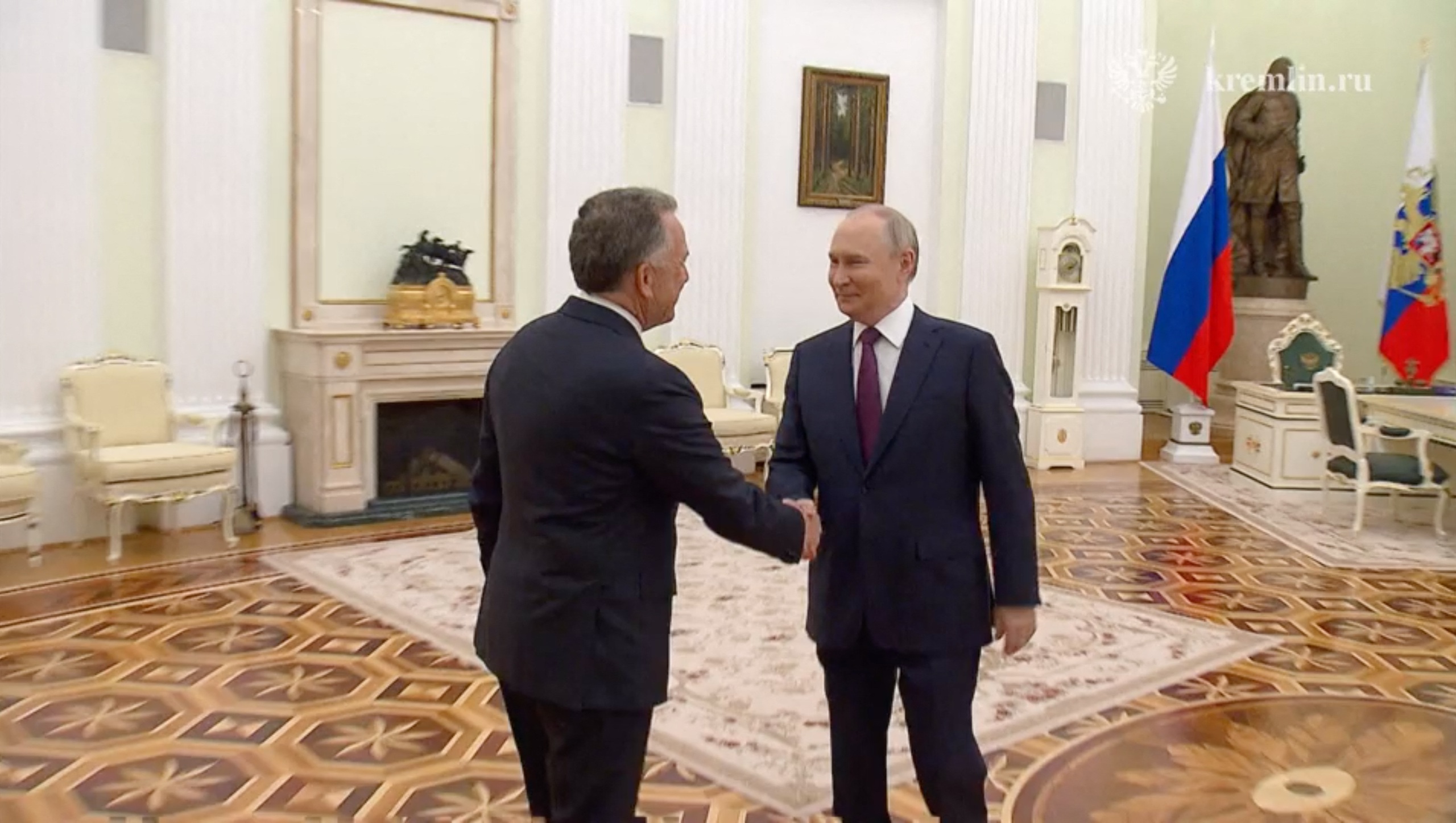 Ông Putin gặp lại đặc phái viên Mỹ, ông Trump tin thỏa thuận cận kề Ông Putin gặp lại đặc phái viên Mỹ, ông Trump tin thỏa thuận cận kề