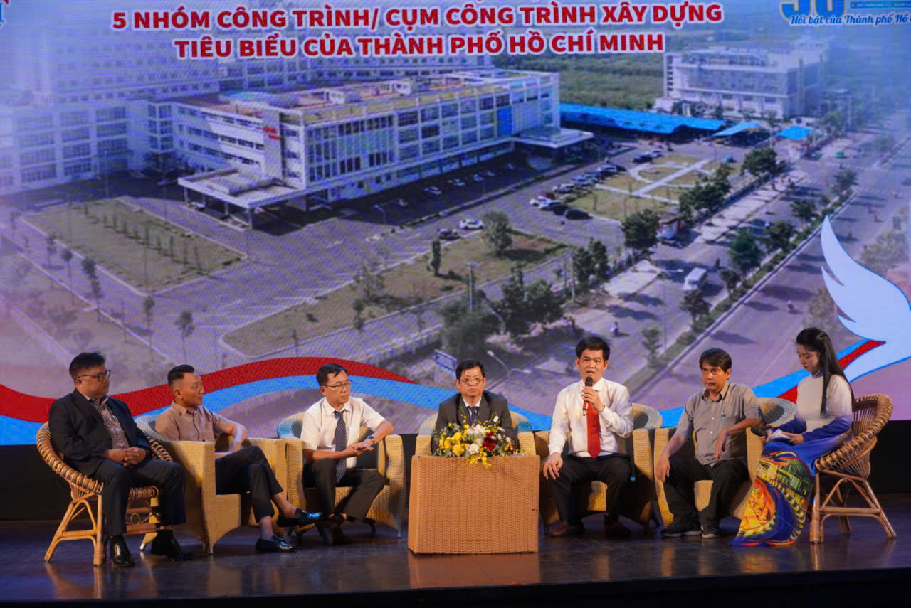 50 năm đất nước thống nhất: TP.HCM công bố 50 công trình, cụm công trình tiêu biểu- Ảnh 1. 50 năm đất nước thống nhất: TP.HCM công bố 50 công trình, cụm công trình tiêu biểu- Ảnh 1.