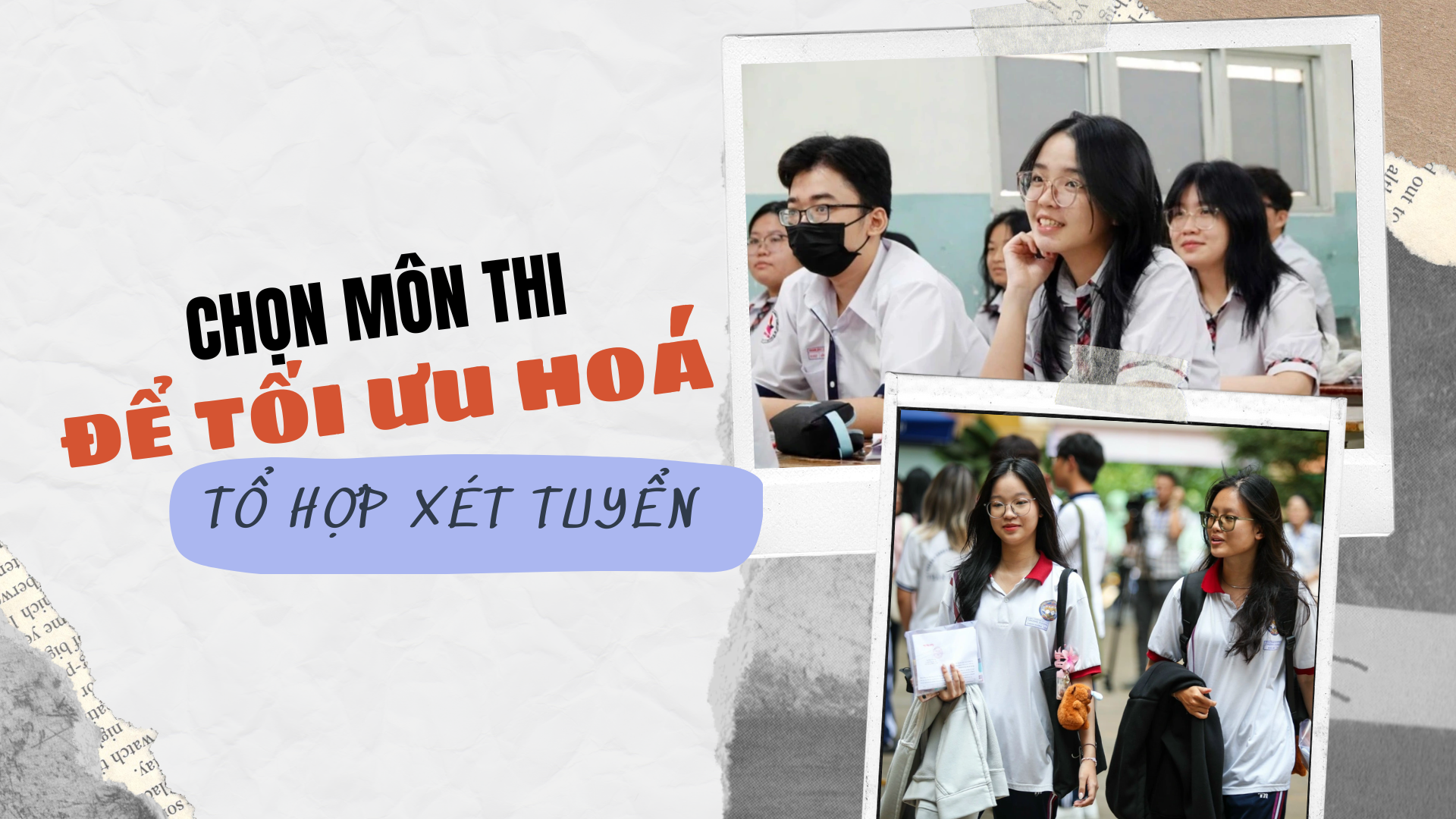 Chuyên gia lưu ý khi chọn môn thi để tối ưu hóa tổ hợp xét tuyển - Ảnh 1.
