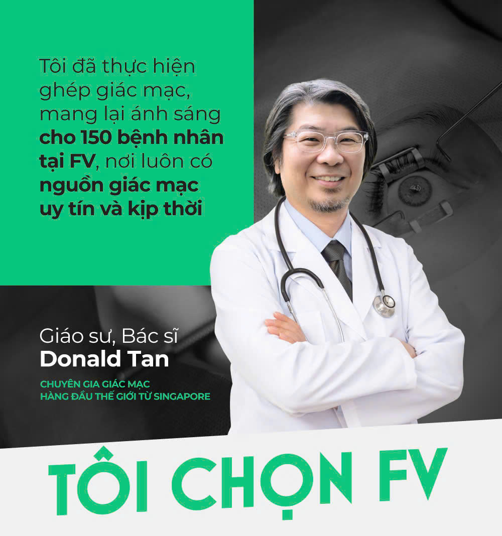 GS-BS Donald Tan: chọn FV để ghép giác mạc cho người bệnh tại Việt Nam- Ảnh 1.