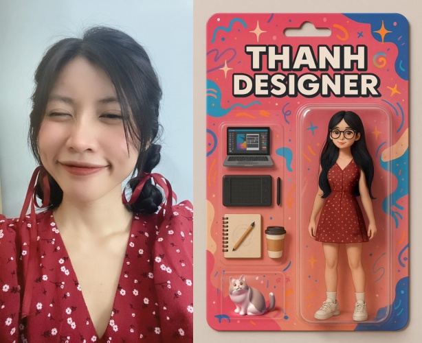 Trào lưu đóng vỉ đồ chơi bằng AI gây sốt trong giới trẻ - Ảnh 1.